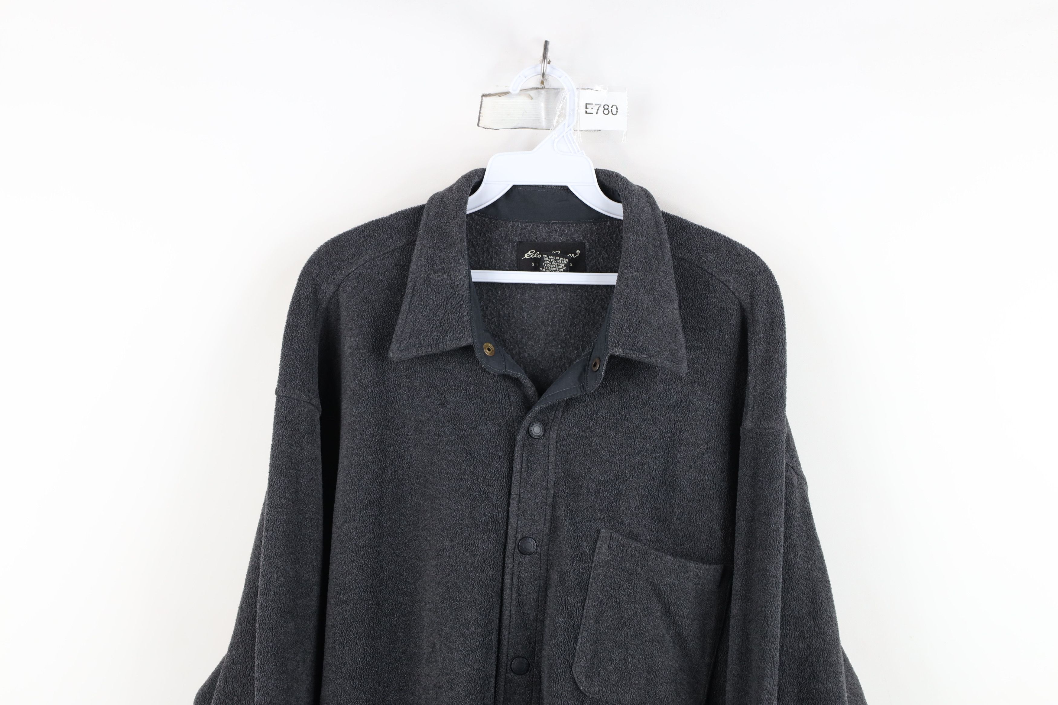Eddie Bauer Vintage 90s Eddie Bauer Fleece Button Shirt Jacket Jac Shirt Size US L / EU 52-54 / 3 - 2 Thumbnail