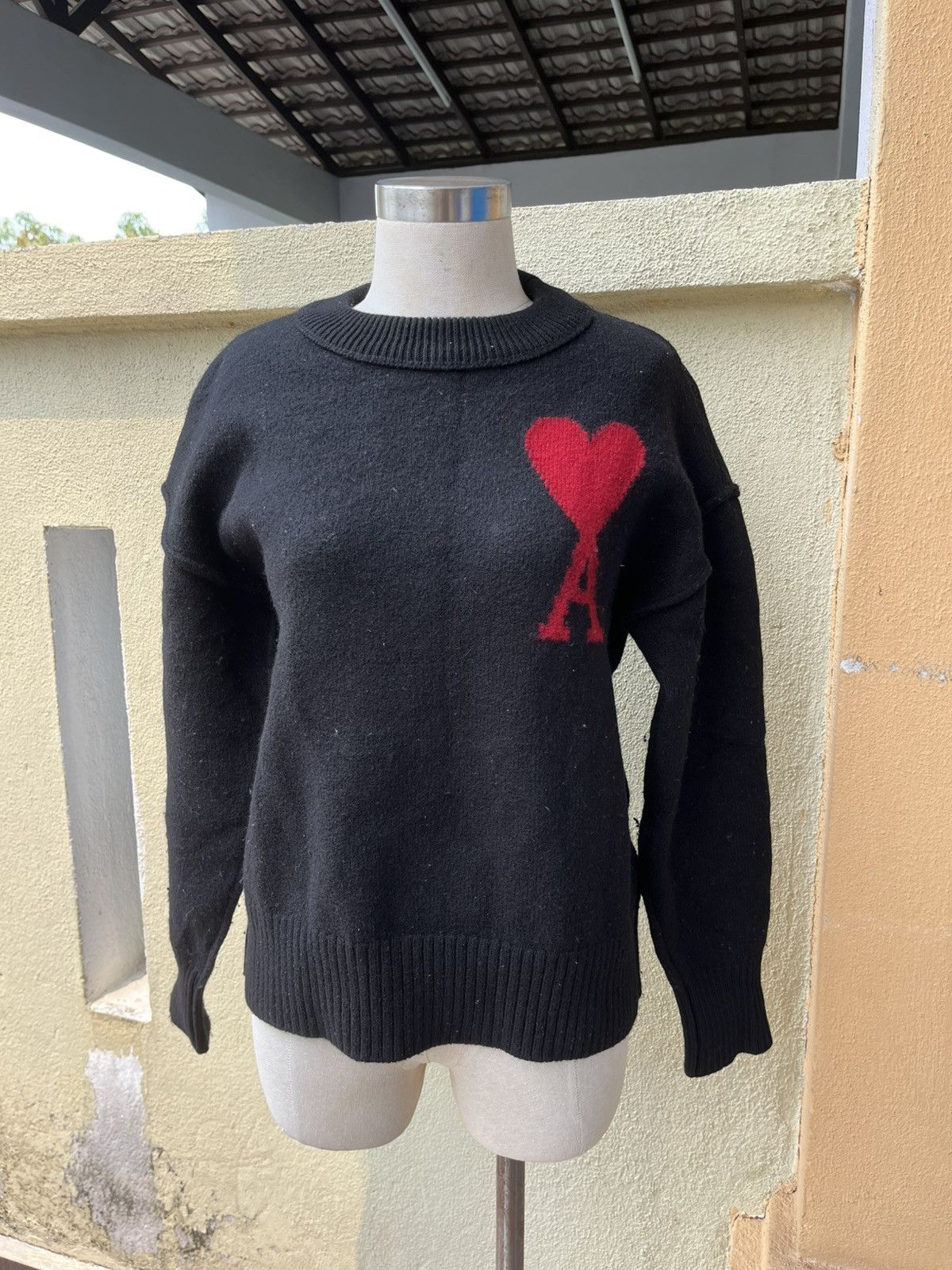 Alexandre Plokhov AMI Paris Red ADC Sweater Size US S / EU 44-46 / 1 - 1 Thumbnail