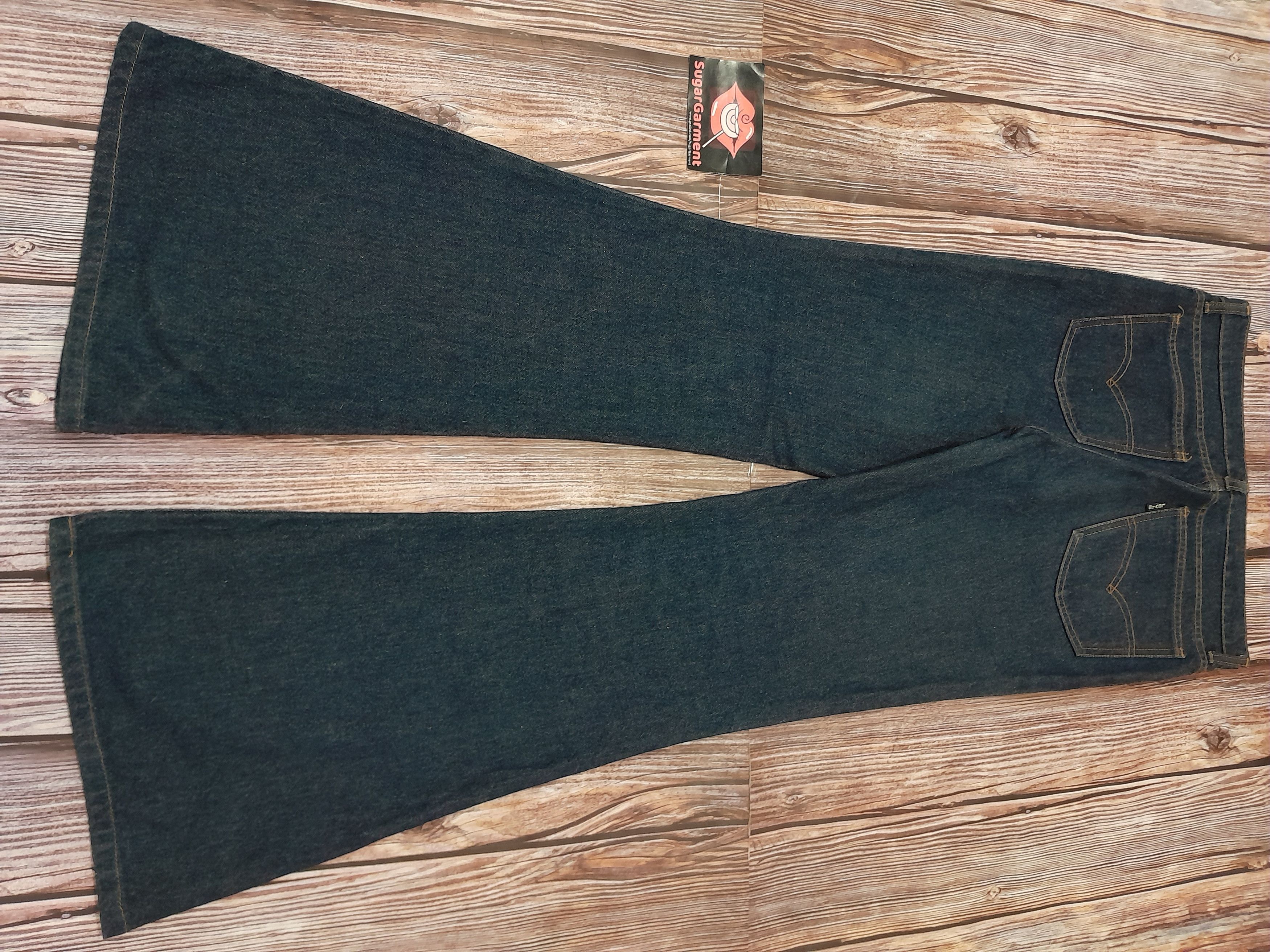 Levi's Levis Bell Bottom Bootcut Flare Black Tab Vintage Jeans Size US 31 - 13 Thumbnail