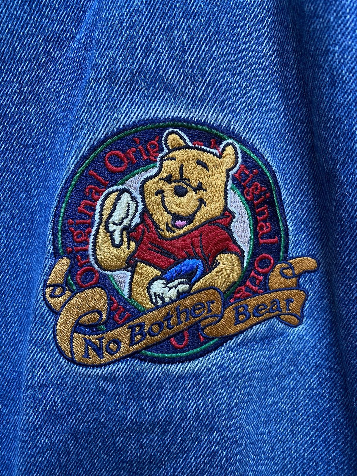 Vintage Xxxtentacion Pooh Bear “No Bother Bear” Varsity Jacket Size US L / EU 52-54 / 3 - 11 Thumbnail