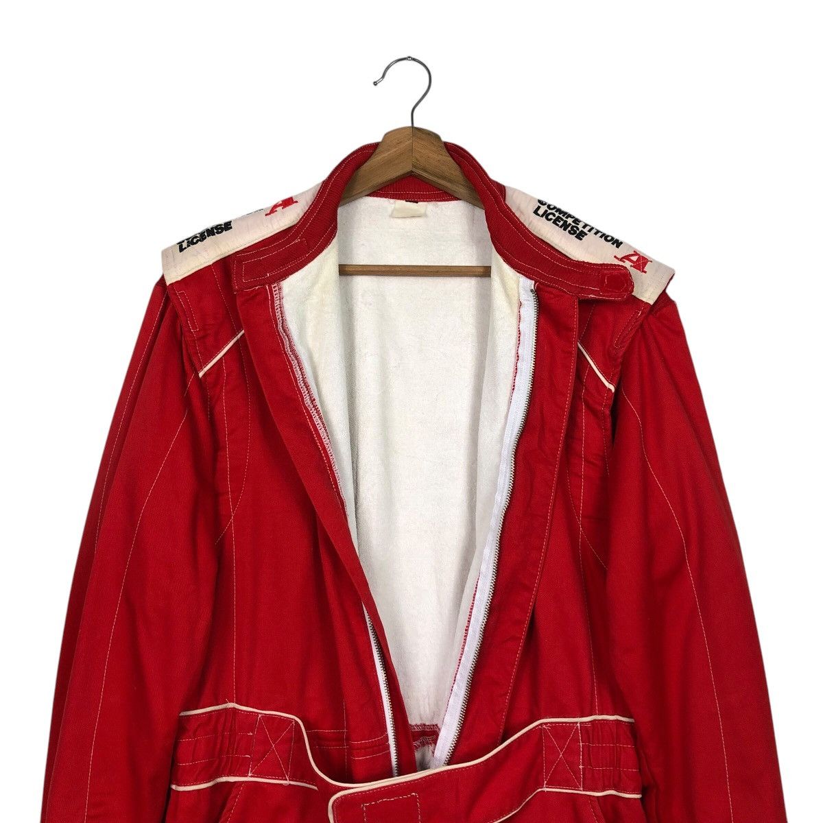 Japanese Brand 📌Vintage Coverall Racing Competition License A Racing Wear Size US 36 / EU 52 - 16 Thumbnail