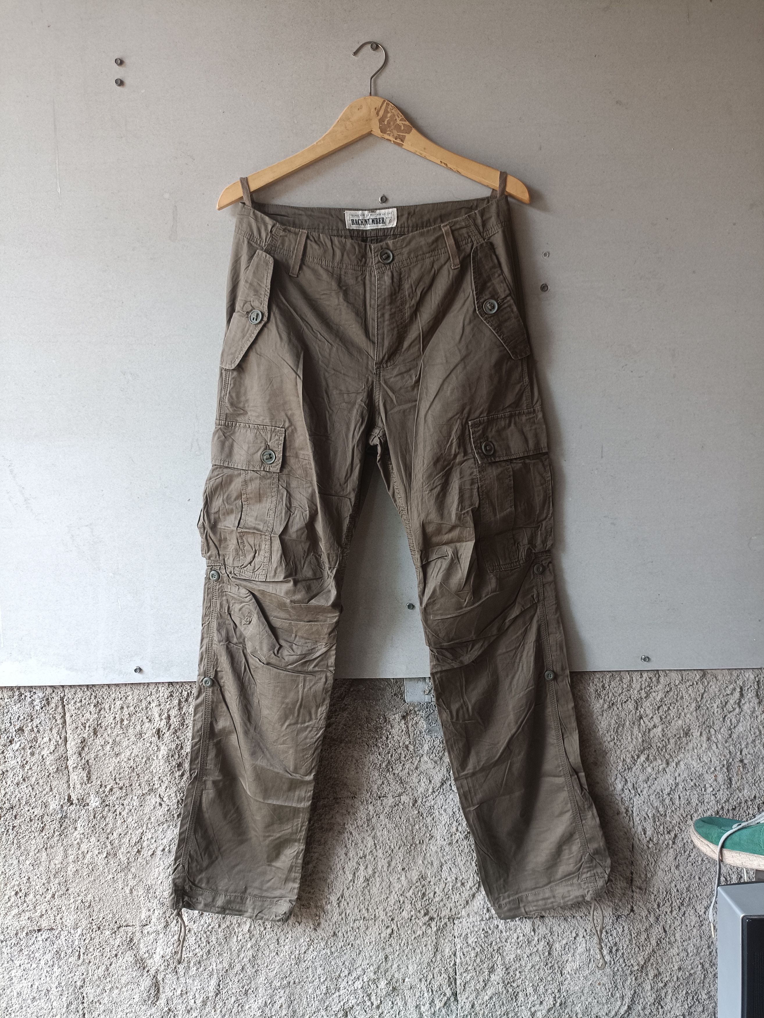 Japanese Brand Back Number Cargo Pants Transcript Of Military Record Size US 30 / EU 46 - 1 Thumbnail