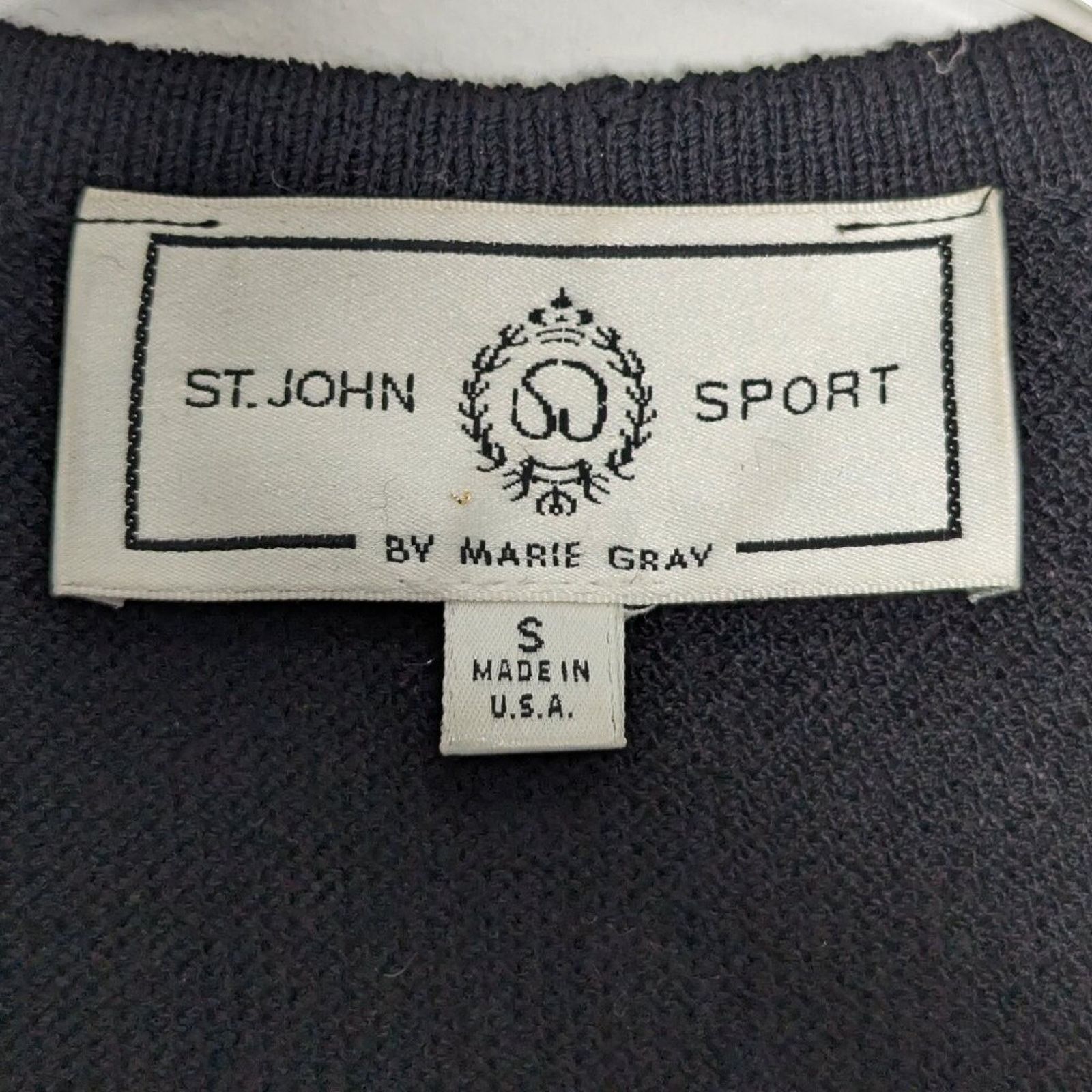 St. John St. John Sport Vintage Long Sleeve Knit Button Up Cardigan Size S / US 4 / IT 40 - 3 Thumbnail