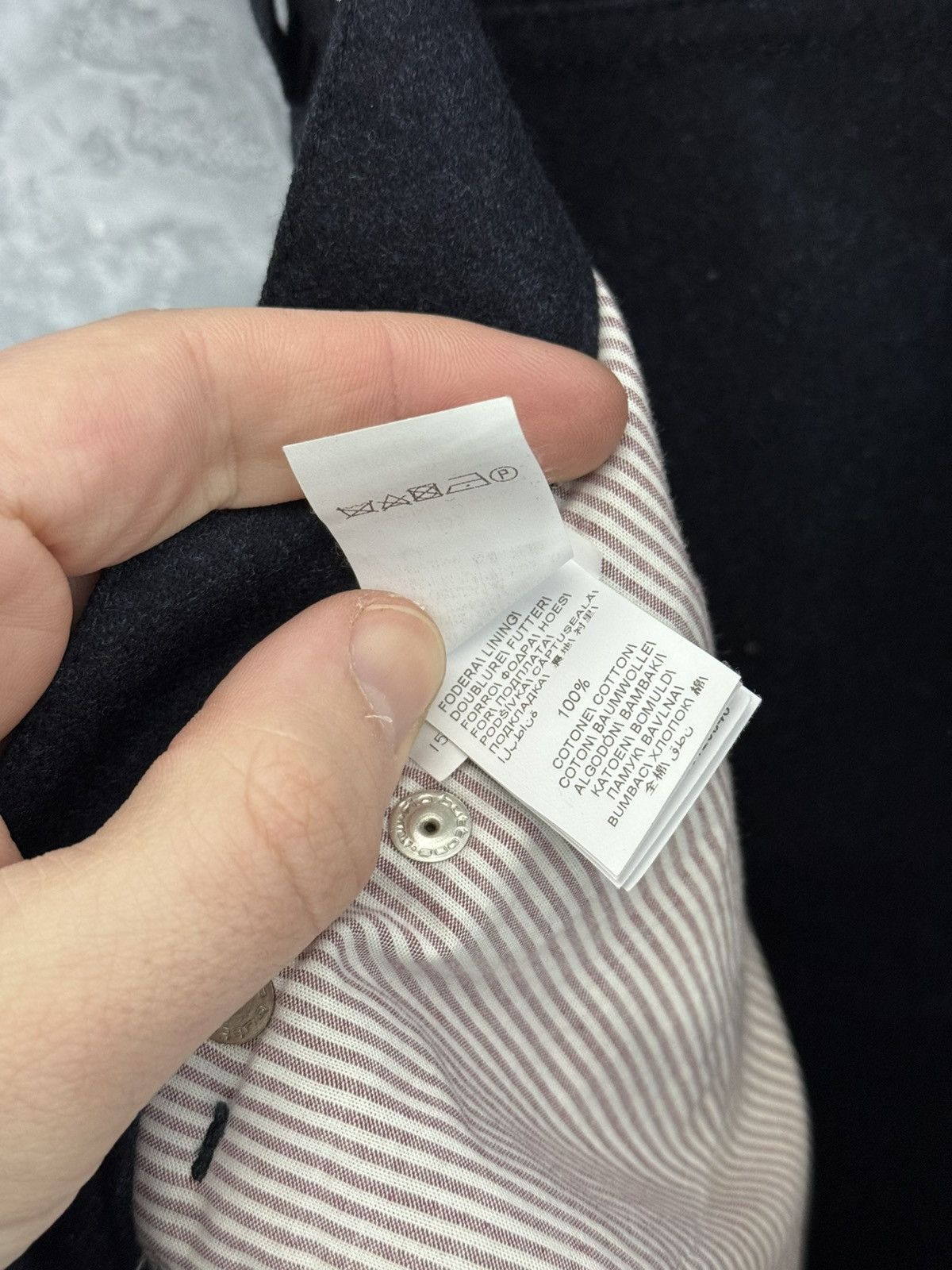 Brunello Cucinelli Brunello Cucinelli Italian-Fit Lana Wool Pants Mens Size 52 Size US 36 / EU 52 - 12 Thumbnail