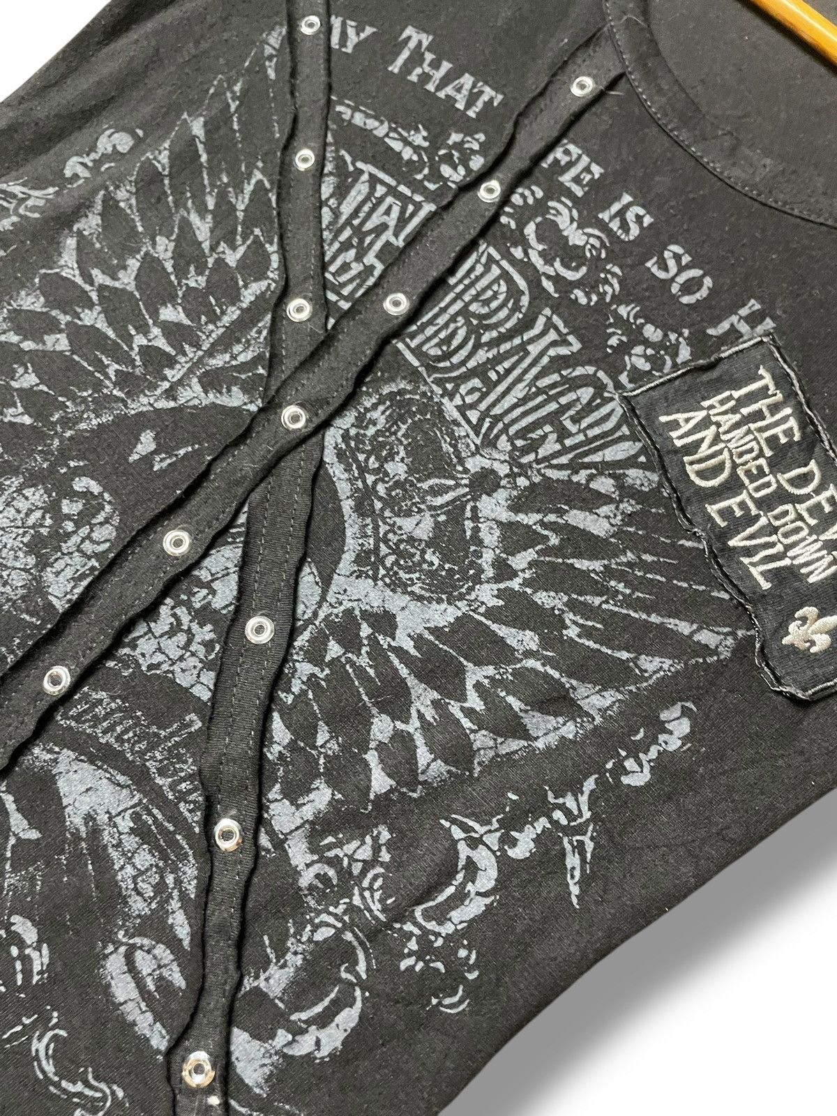 Japanese Brand × Seditionaries × Vintage M.K.R Goth Punk Affliction Tshirt (115) Size US M / EU 48-50 / 2 - 3 Thumbnail