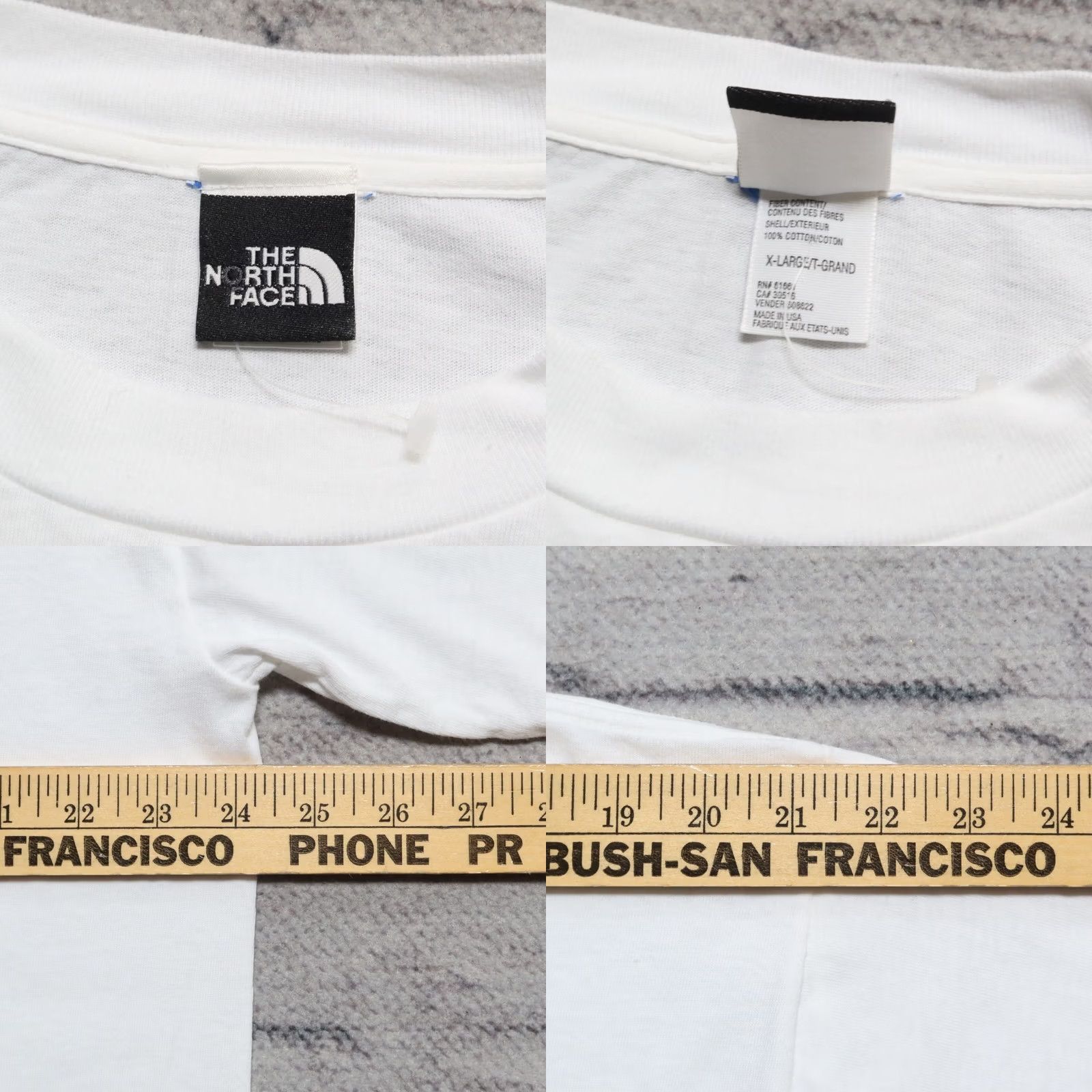 The North Face VINTAGE North Face Denali Logo Shirt XL Men White 90s Size US XL / EU 56 / 4 - 8 Thumbnail