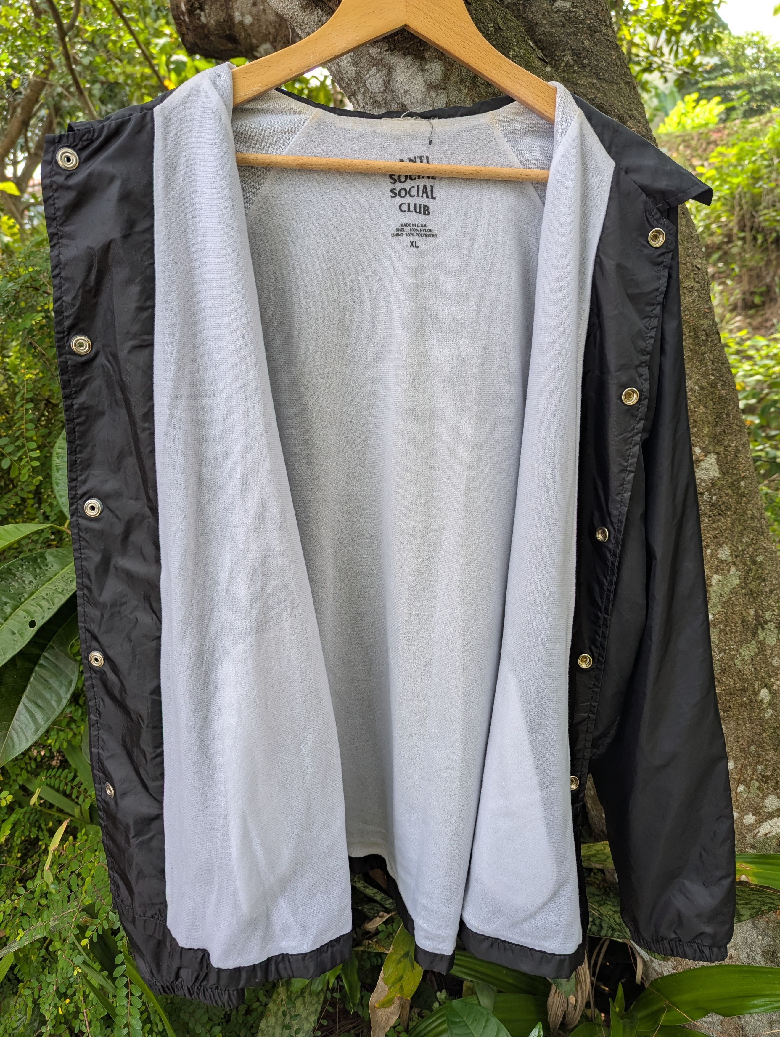 Anti Social Social Club ANTI SOCIAL SOCIAL CLUB COACH JACKET Size US XL / EU 56 / 4 - 8 Thumbnail