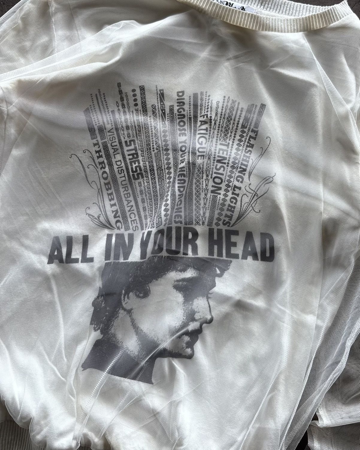Japanese Brand Lint Block All In Your Head Shirt Size US M / EU 48-50 / 2 - 3 Thumbnail
