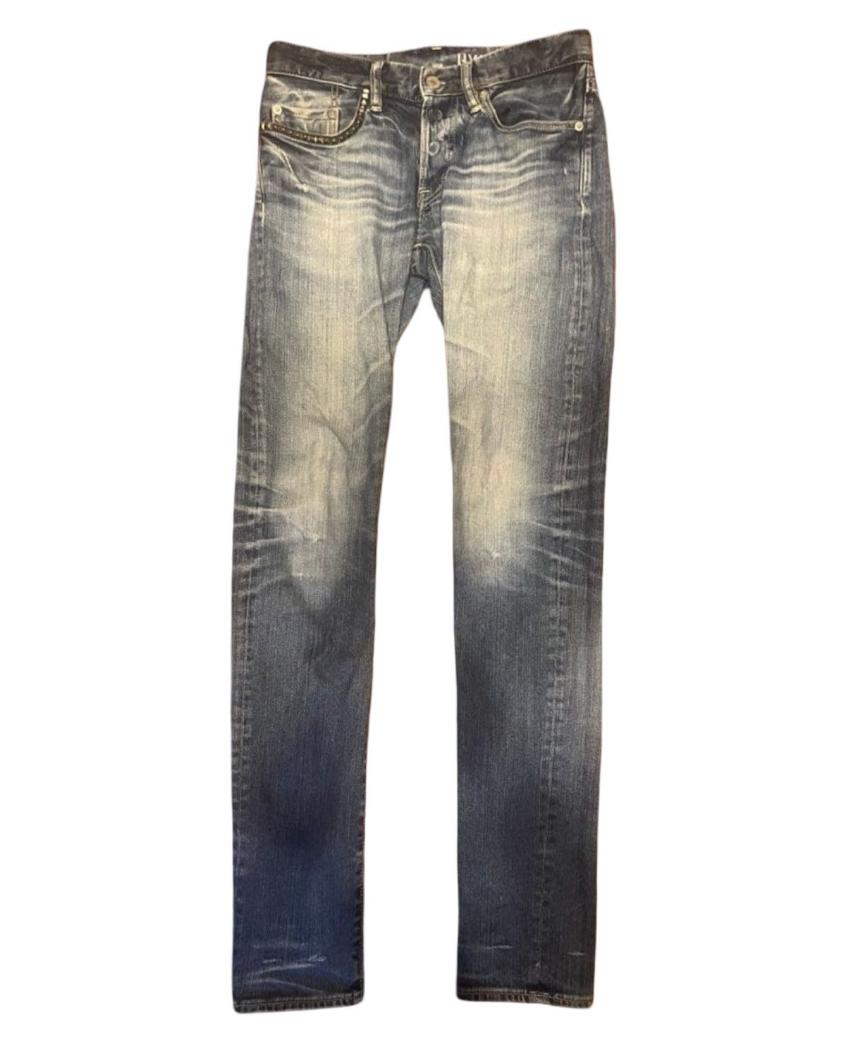 Studded Selvedge Japanese Denim Jeans