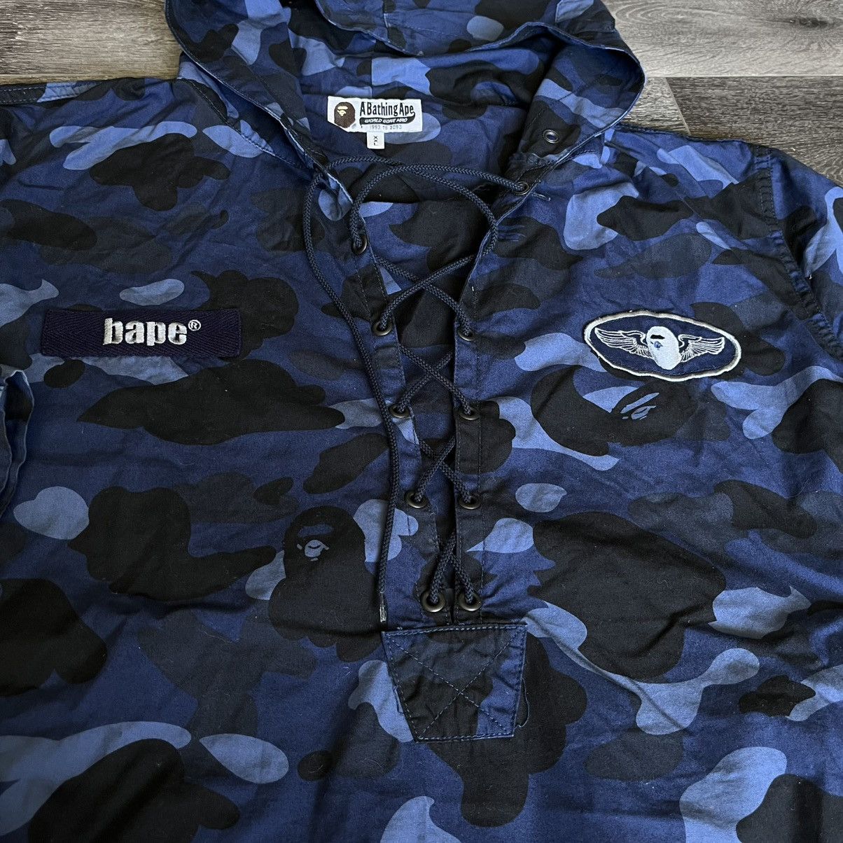 Bape Rare A Bathing Ape Bape Color Camo Mul Wide Pullover Jacket Size US XXL / EU 58 / 5 - 9 Thumbnail