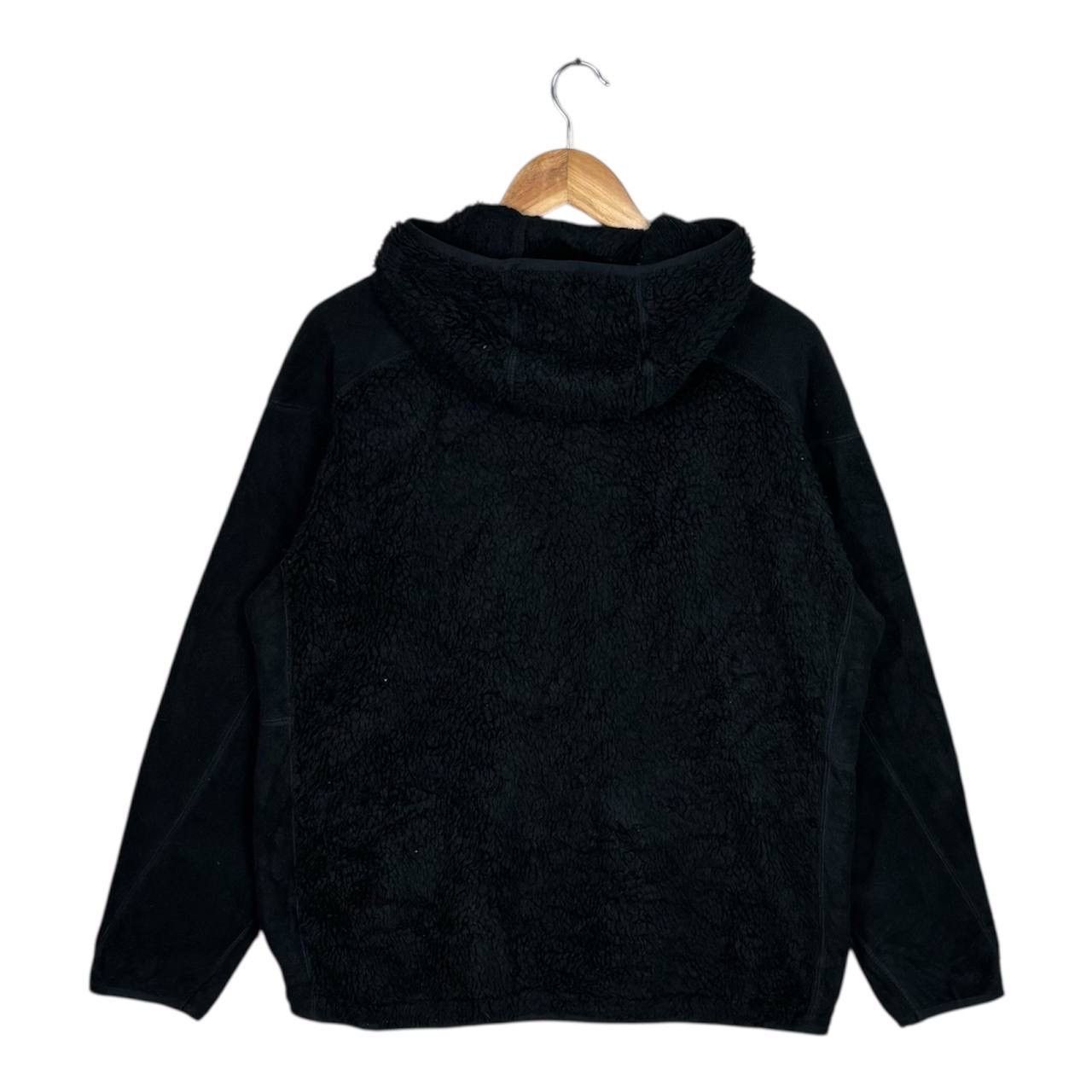 Uniqlo × White Mountaineering White Mountaineering Uniqlo Black Fleece Hoodie FW21 Sherpa Size US M / EU 48-50 / 2 - 2 Thumbnail
