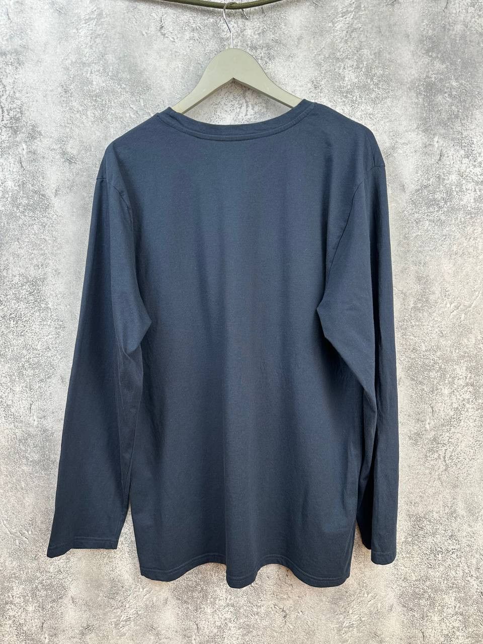 Zimmerli Zimmerli Swiss Long Sleeve T-Shirt Navy Pocket Lightweight Size US L / EU 52-54 / 3 - 2 Thumbnail