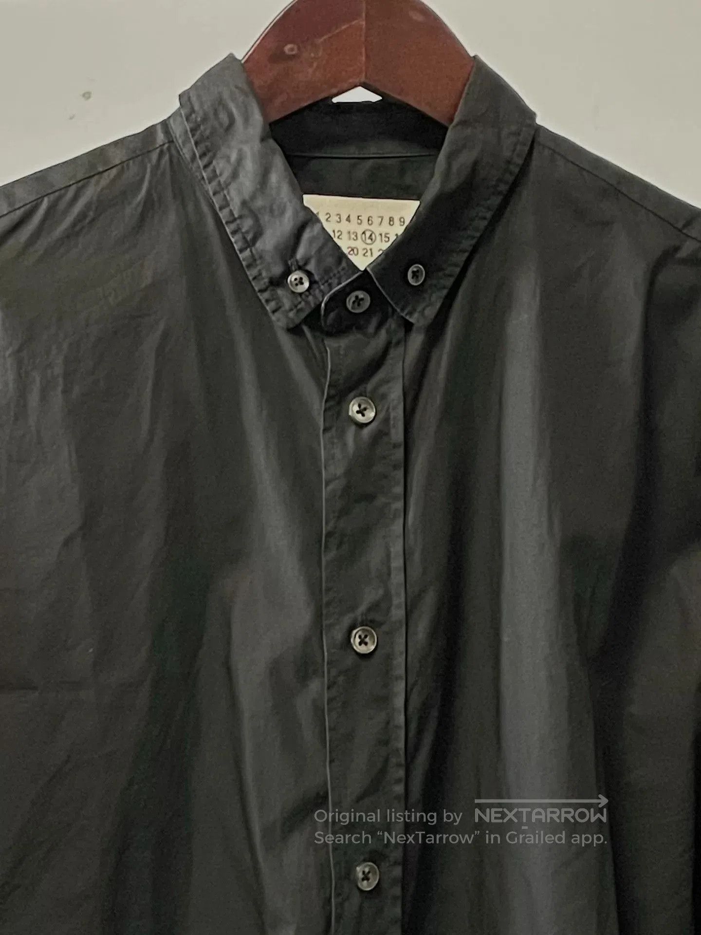 Maison Margiela Maison Martin Margiela S/S11 Black Shirt. Size US S / EU 44-46 / 1 - 3 Thumbnail