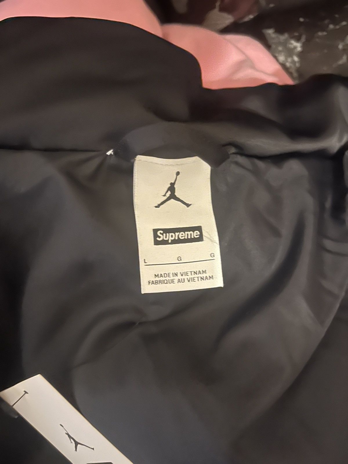 Jordan Brand × Supreme Jordan x Supreme puffer jacket Size US L / EU 52-54 / 3 - 9 Thumbnail