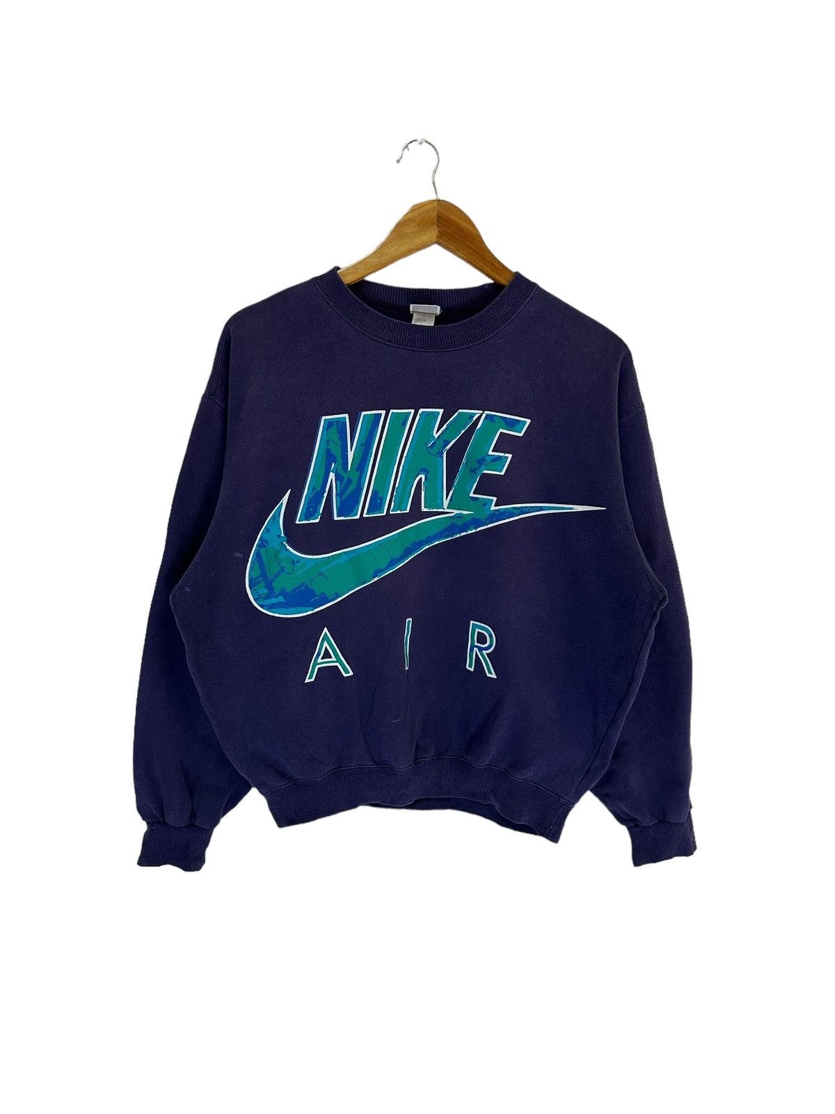 Nike × Vintage Vintage Nike Air Sweatshirt Size US S / EU 44-46 / 1 - 1 Thumbnail