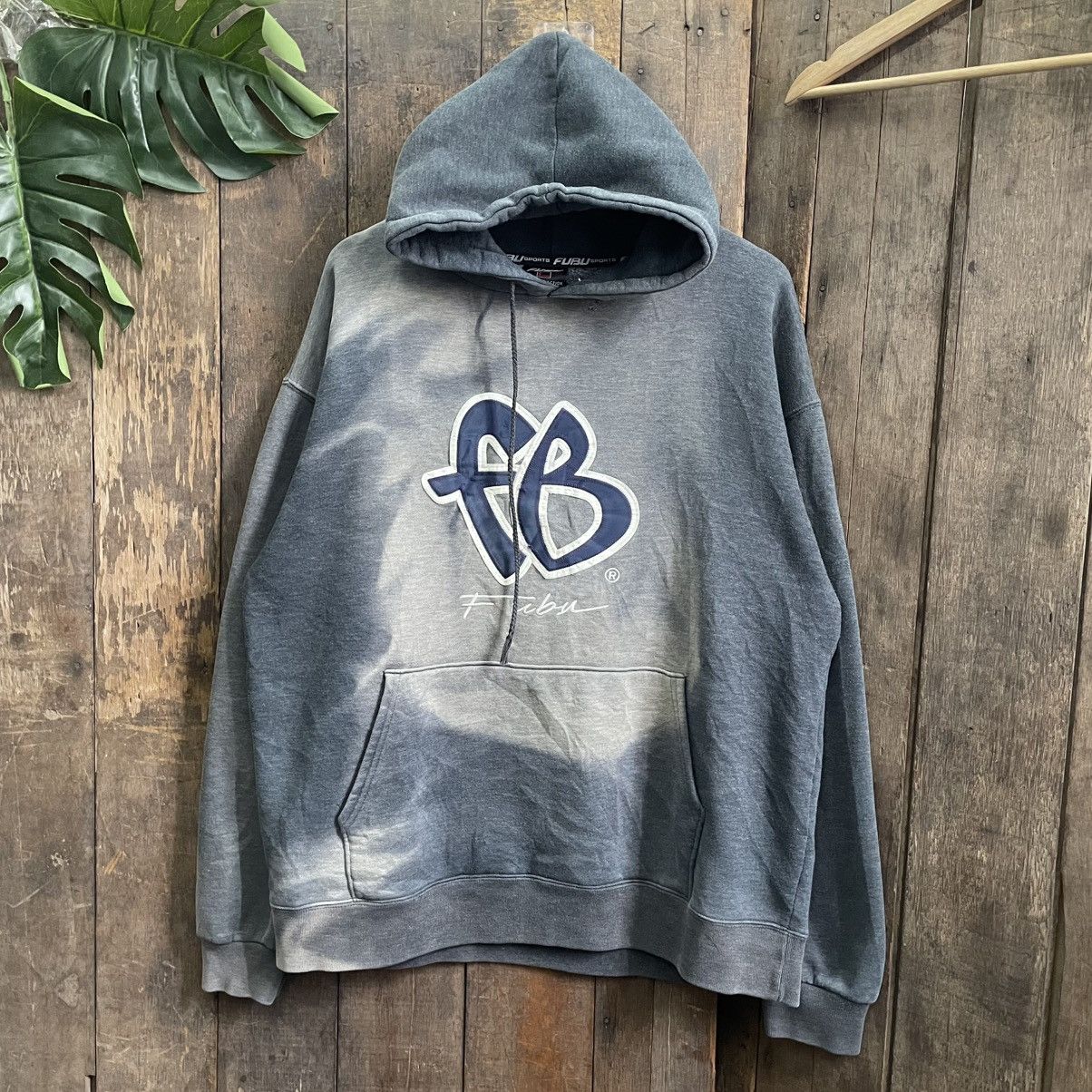 Fubu Vintage Vintage Sunfaded Fubu Hoodie Grailed