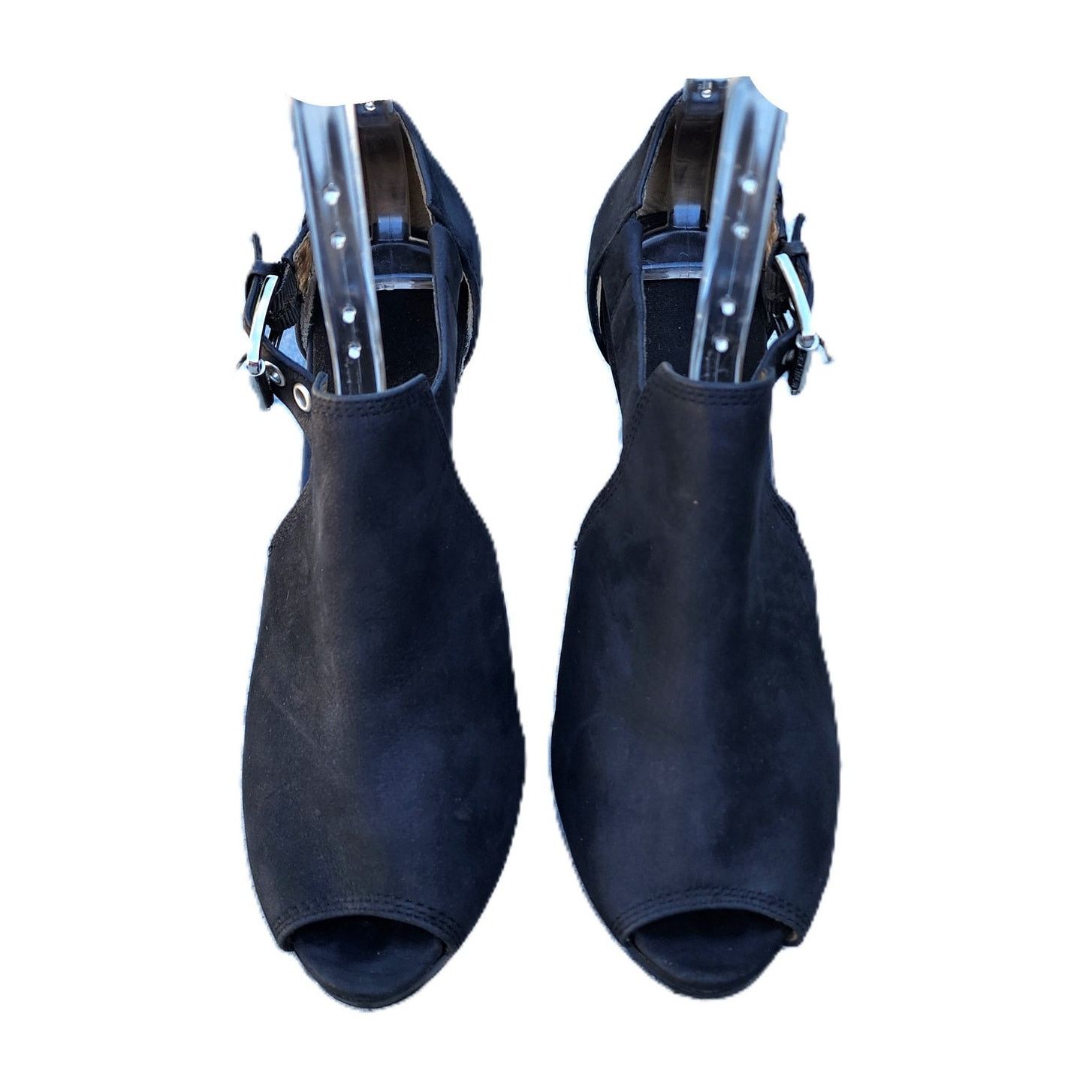 Michael Kors MICHAEL Michael Kors Leather Hexagon Cone Platform Heels Size US 7.5 / IT 37.5 - 3 Thumbnail