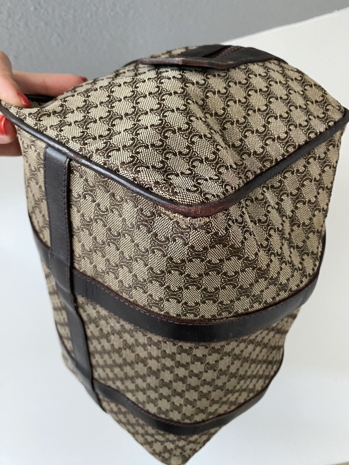 Celine Authentic Vintage Boston Duffel Bag Size ONE SIZE - 10 Thumbnail