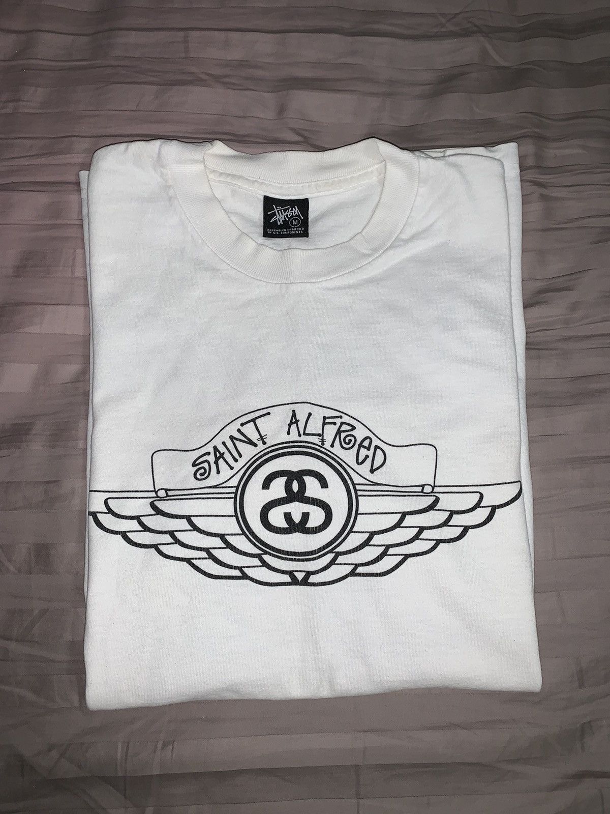 Stussy Stussy x Saint Alfred Jordan Wings Tee 2007 Size US M / EU 48-50 / 2 - 1 Thumbnail
