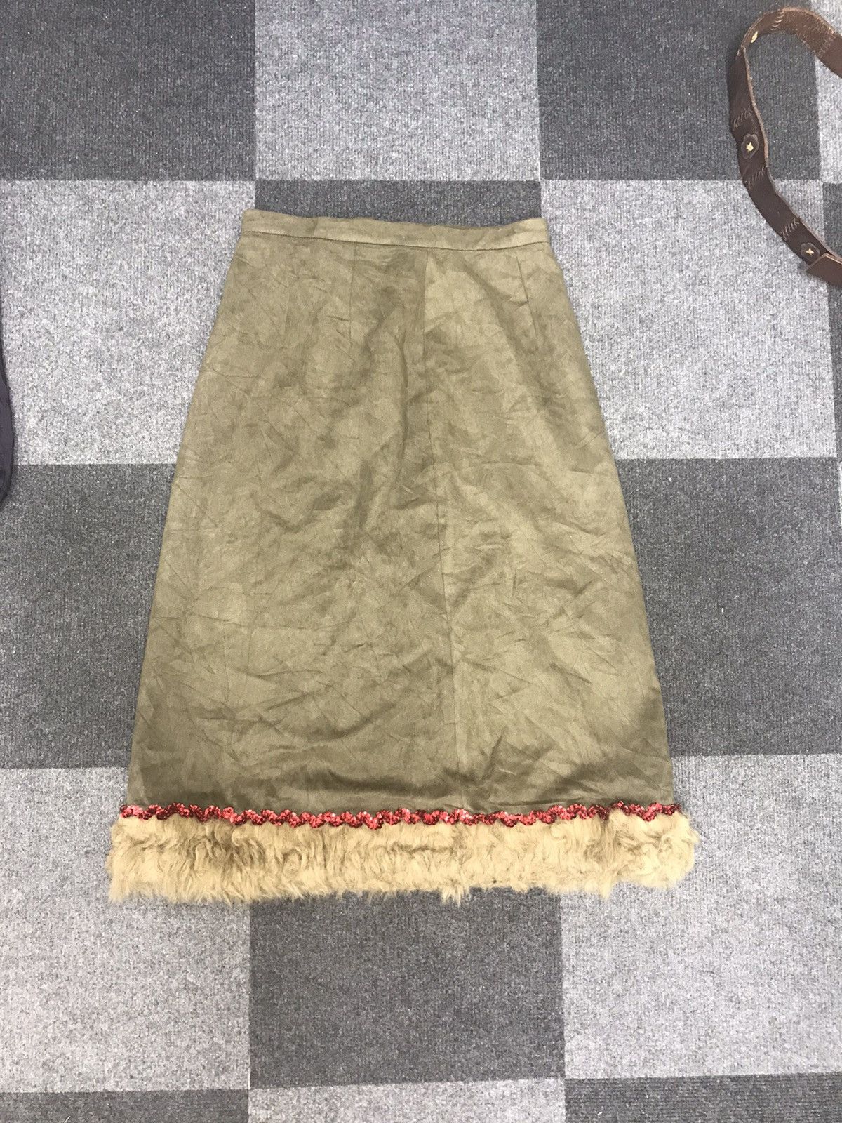ATSURO TAYAMA × Designer × Japanese Brand ATSURO TAYAMA Rare Midi Skirt Size 24" / US 00 / IT 34 - 3 Thumbnail