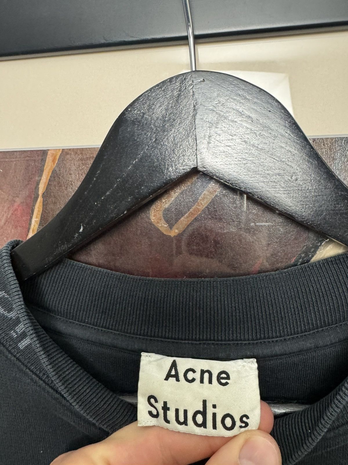 Acne Studios Acne Studios Flogho Crewneck Oversize Boxy Fit Designer Size US S / EU 44-46 / 1 - 5 Thumbnail
