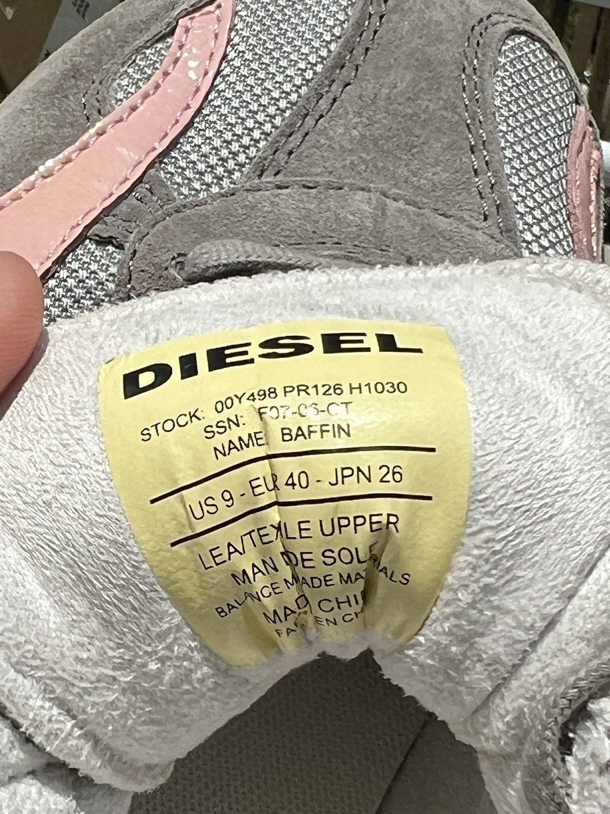 Diesel Vintage Y2K Diesel Avantgarde moto racing archive shoes US9 Size US 9 / IT 39 - 11 Thumbnail