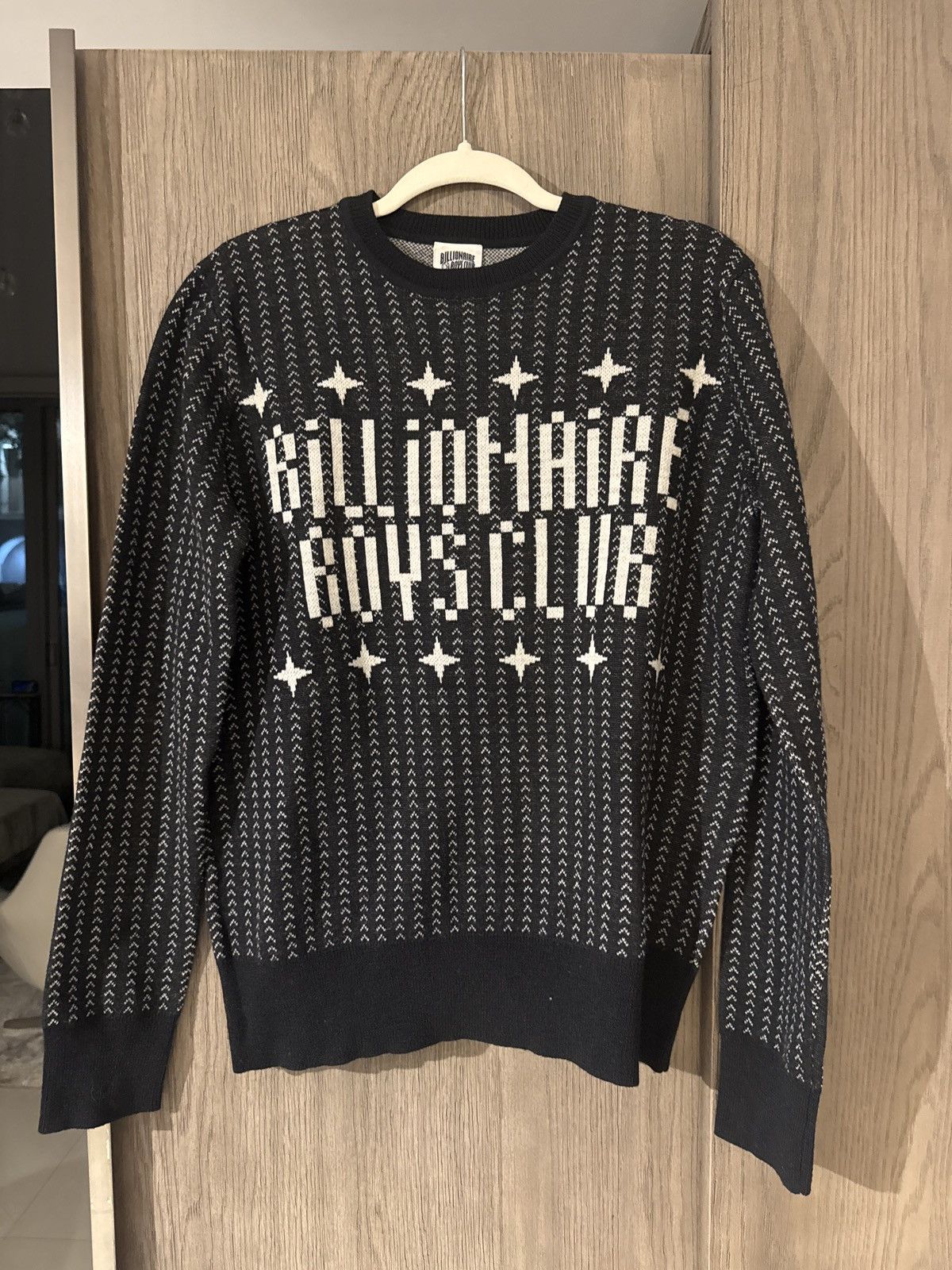Bape Vintage BBC Billionaire Boys Club Wool Sweater Size US L / EU 52-54 / 3 - 2 Thumbnail