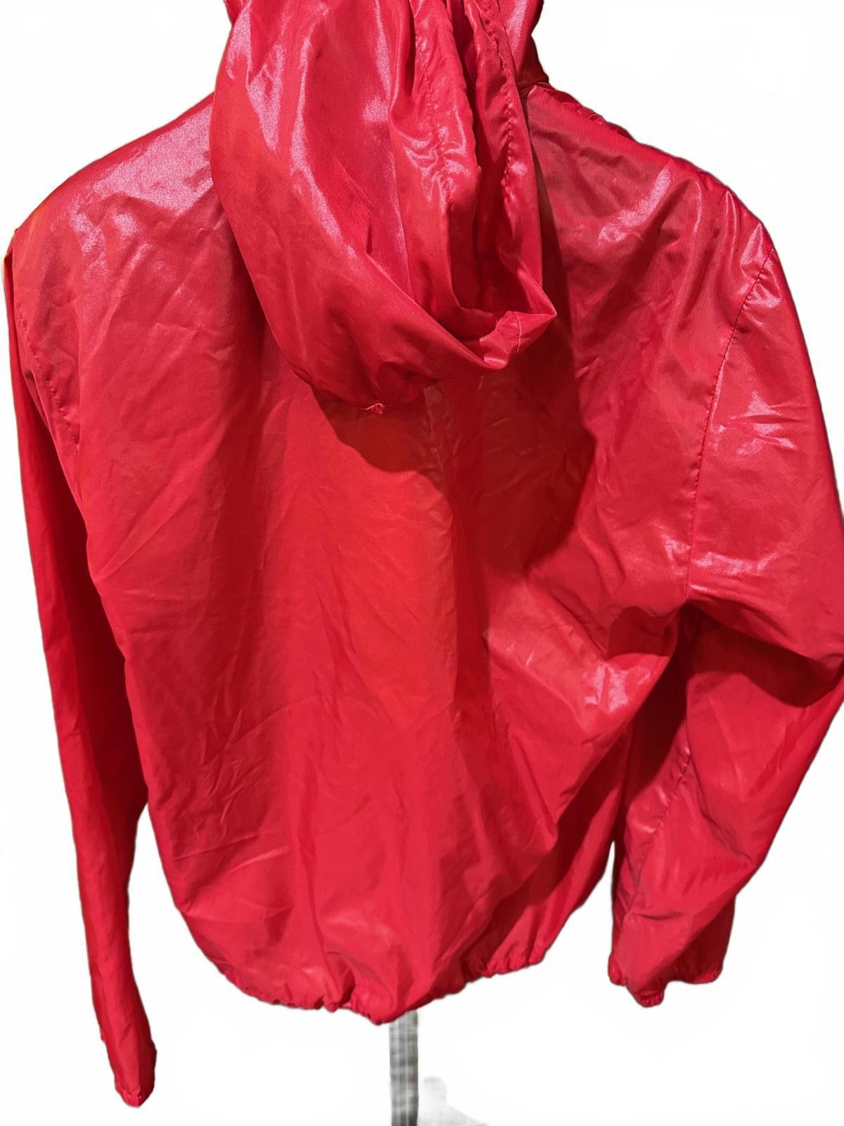 Le TIGRE Vintage Le Tigre Red Nylon Pullover Windbreaker S Size US S / EU 44-46 / 1 - 2 Thumbnail