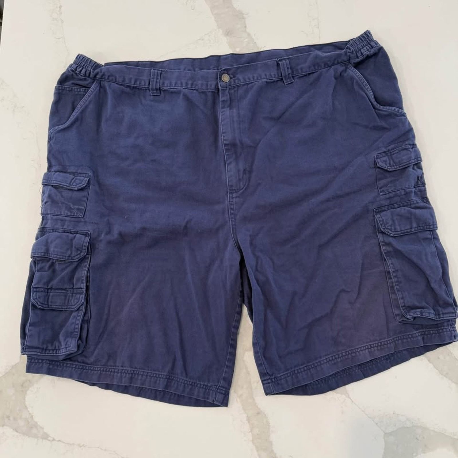 Boulder Creek Boulder Creek Navy Blue Cargo Shorts Men’s Size Big 54 Size US 38 / EU 54 - 1 Thumbnail