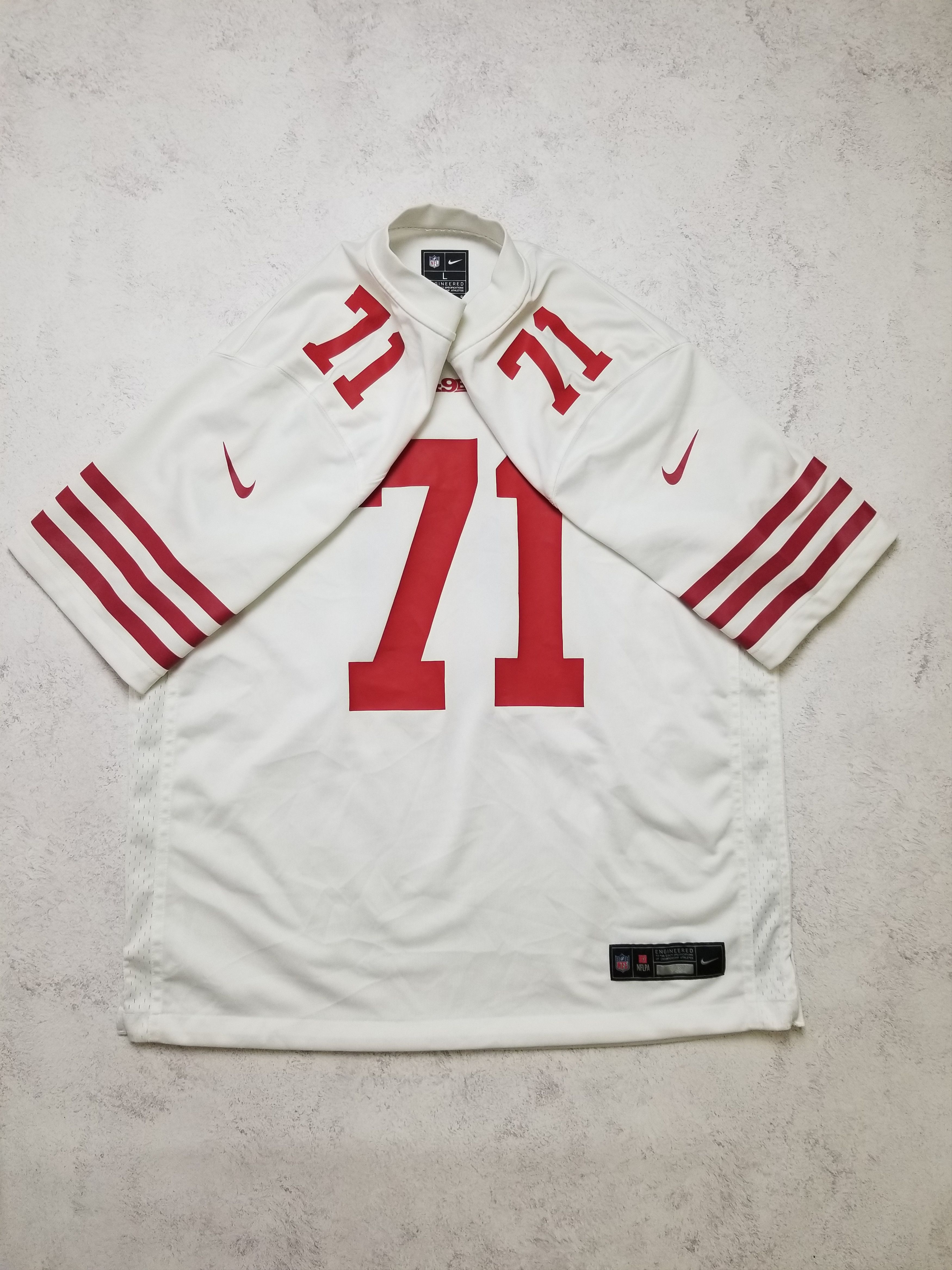 San Francisco 49ers Williams #71 NFL Road Game Jersey