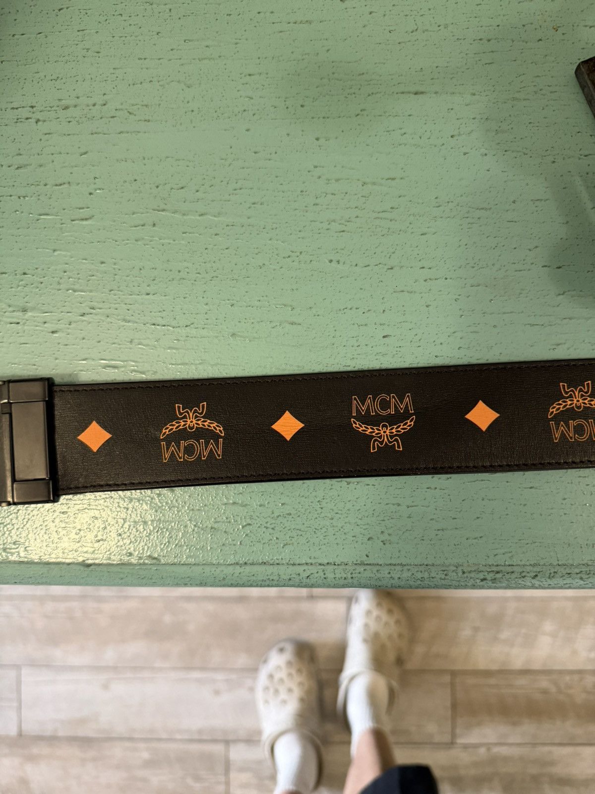 MCM Reversible MCM leather belt Size 32 - 1 Thumbnail