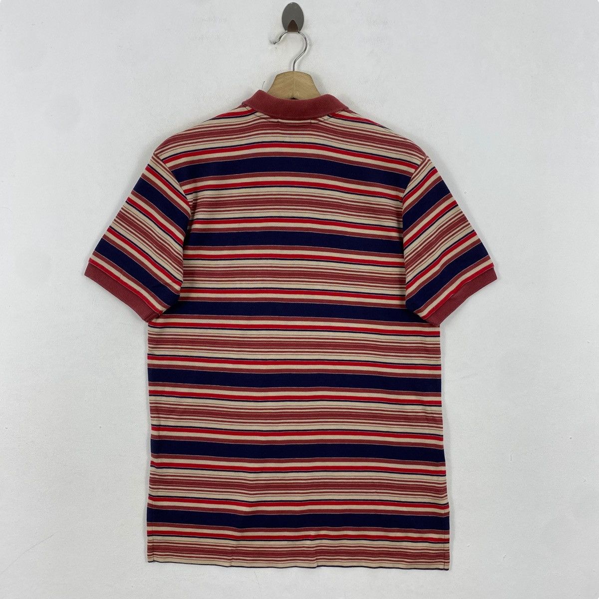 Yves Saint Laurent Vintage 90s YVES SAINT LAURENT Small Logo Striped Polo Shirt Size US M / EU 48-50 / 2 - 4 Thumbnail