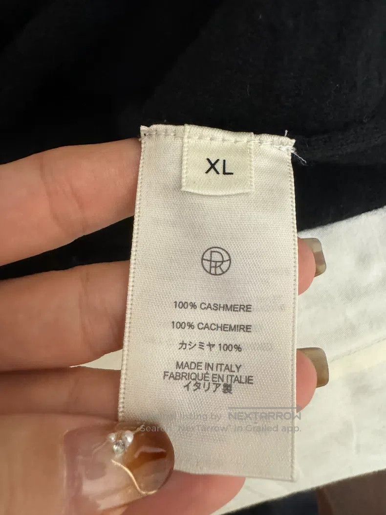 The Row The Row Cashmere sweater bottom Size XL / US 12-14 / IT 48-50 - 3 Thumbnail