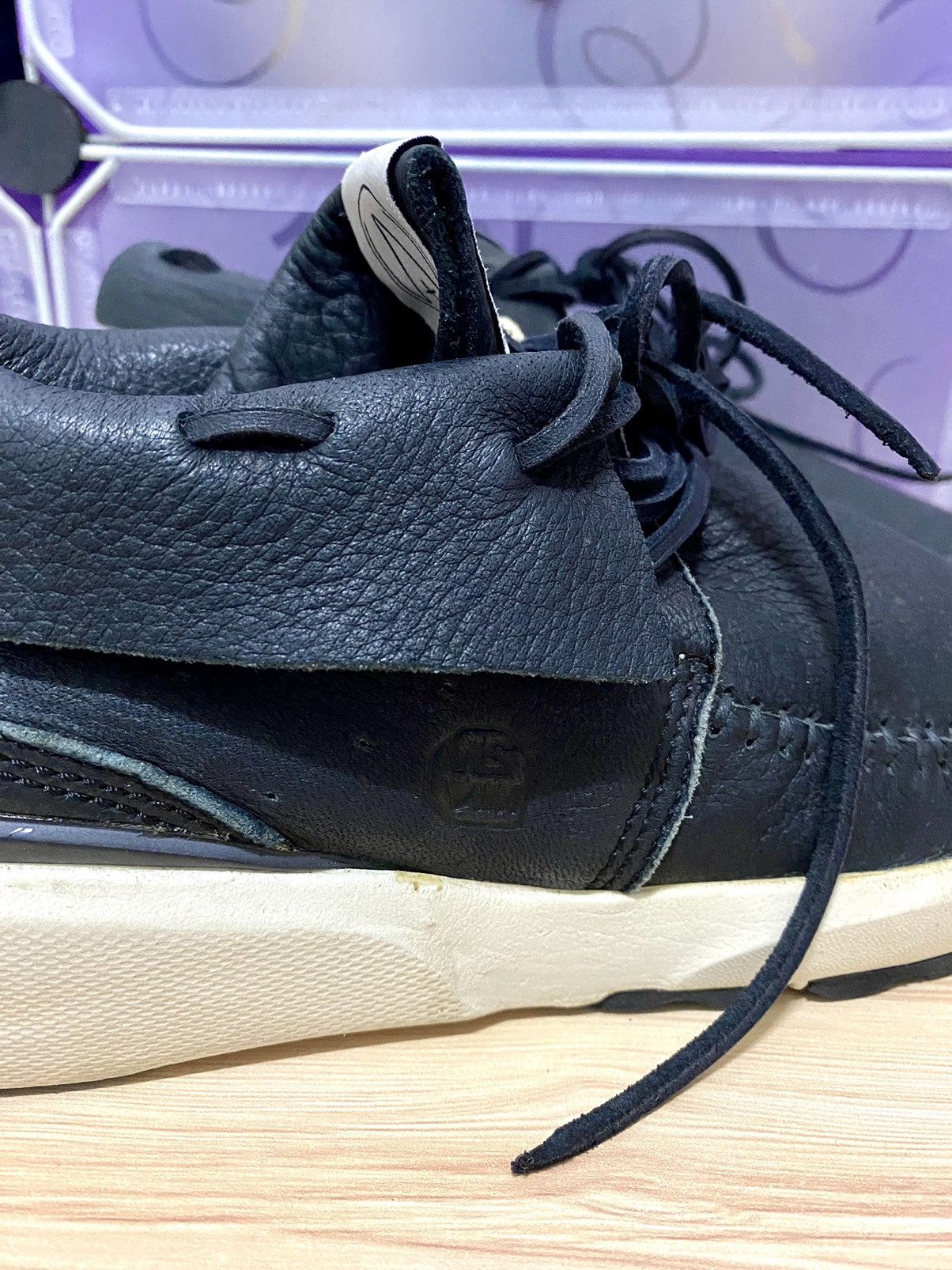 Visvim 2001 Visvim G. Reservation Black Leather shoes Size US 8 / EU 41 - 7 Thumbnail