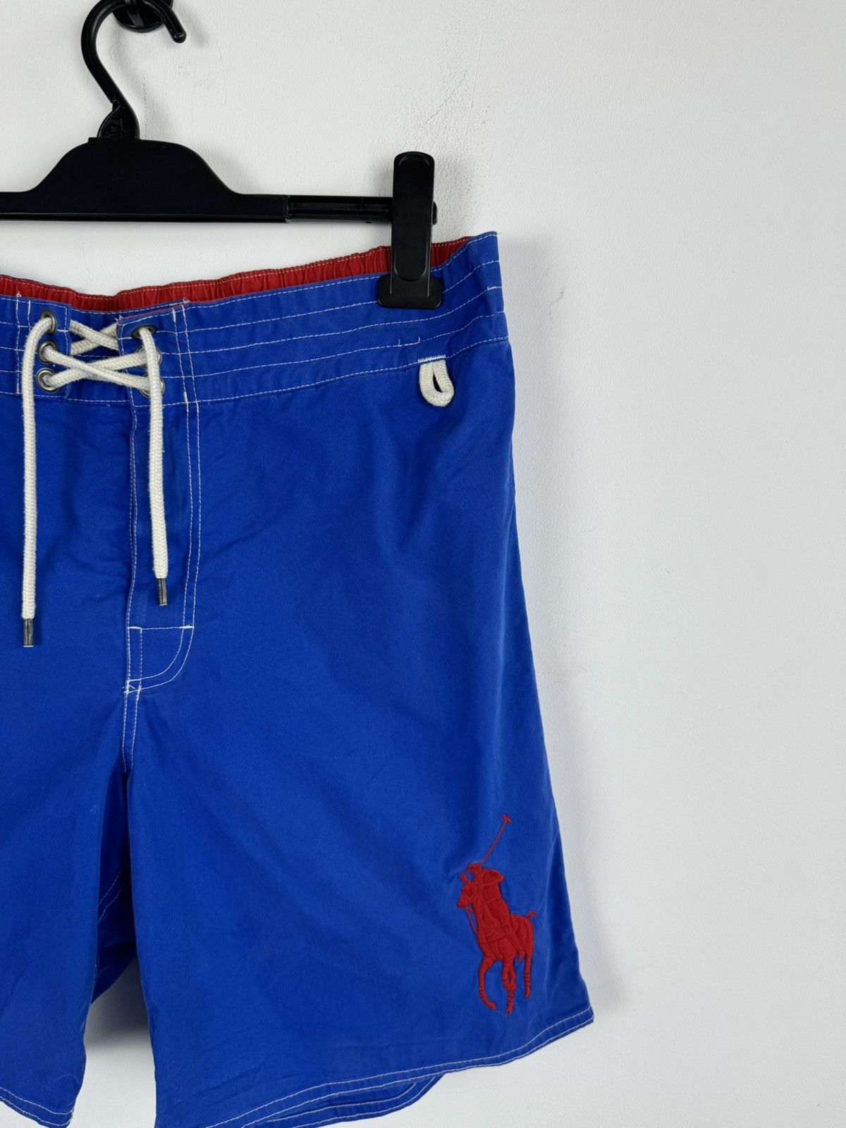 Polo Ralph Lauren Vintage Polo Ralph Lauren Big Logo Shorts Size US 30 / EU 46 - 2 Thumbnail
