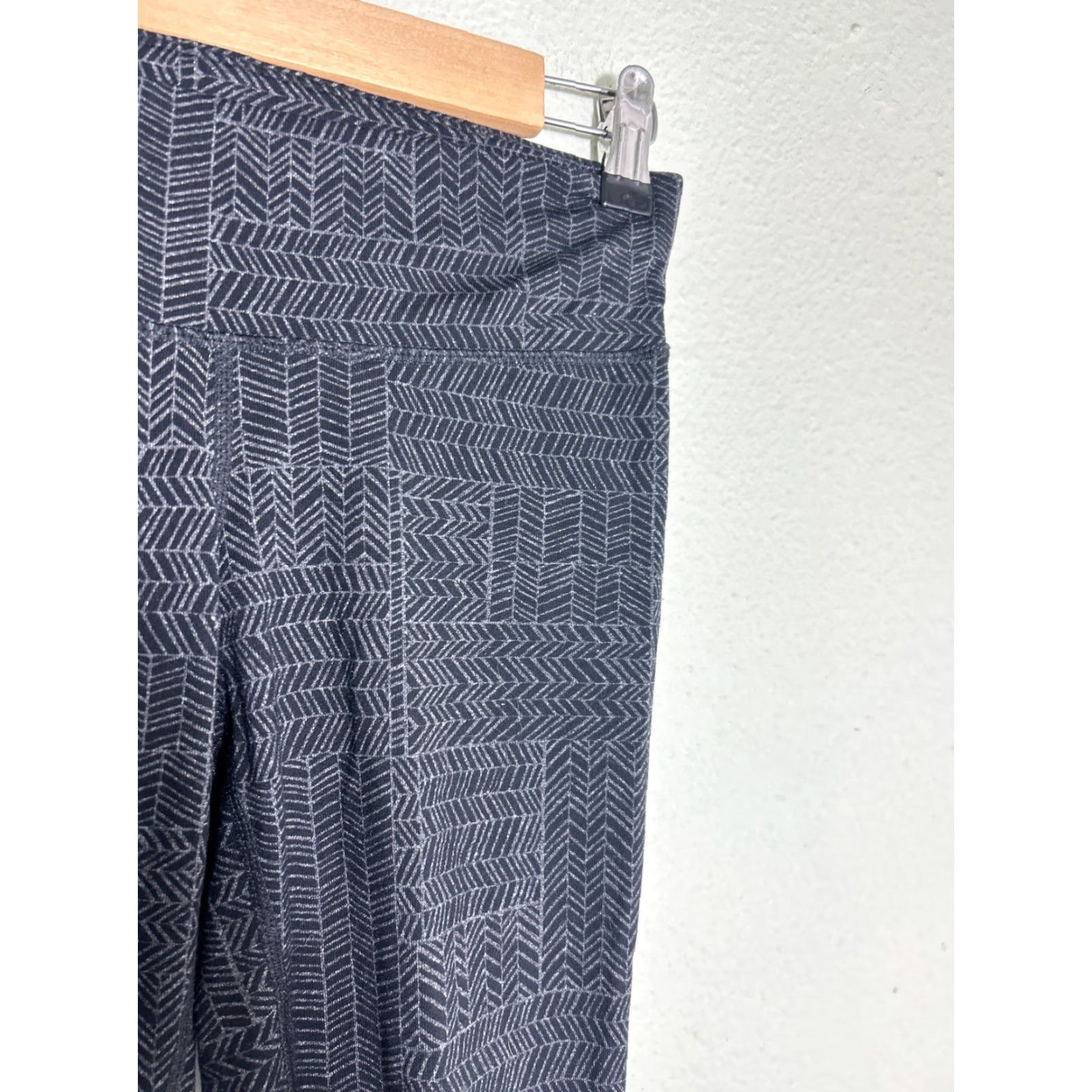 Prana Prana Womens XS Yoga Pants Legging Gray Black Herringbone 26x30 Size 26" / US 2 / IT 38 - 5 Thumbnail
