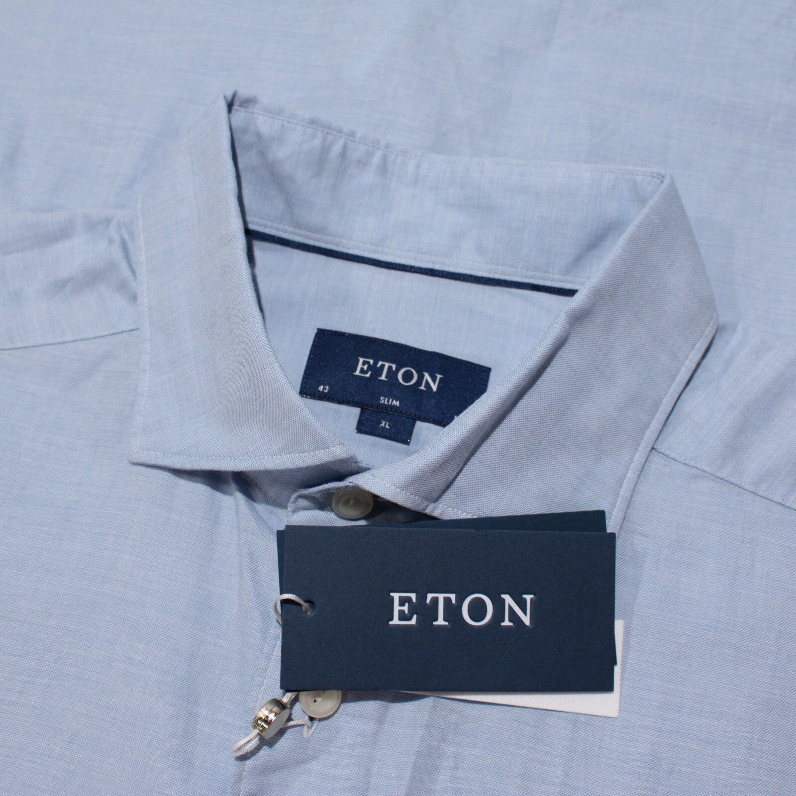 Eton Eton New with tags Shirt Size XL US In Blue Size US XL / EU 56 / 4 - 1 Thumbnail