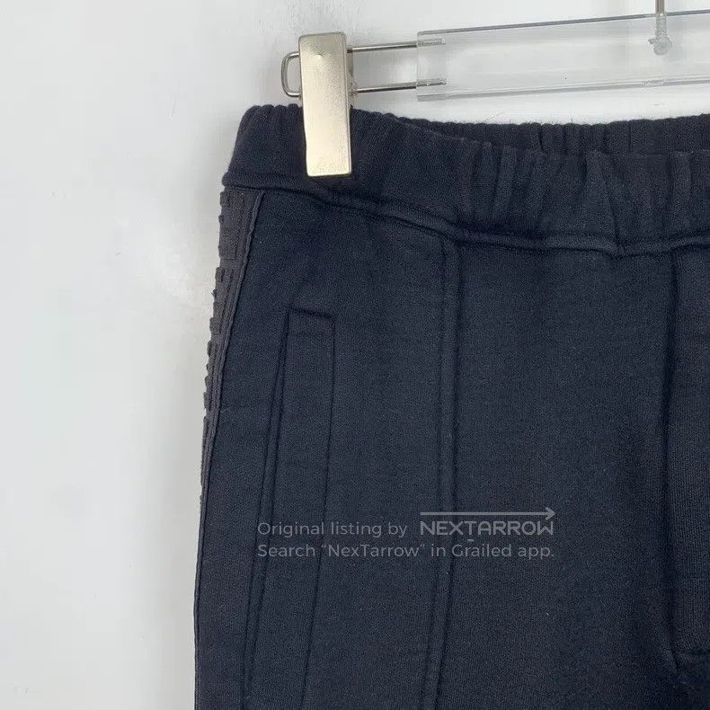 Fendi Fendi Black side logo letter cotton casual pants Size 26" / US 2 / IT 38 - 3 Thumbnail