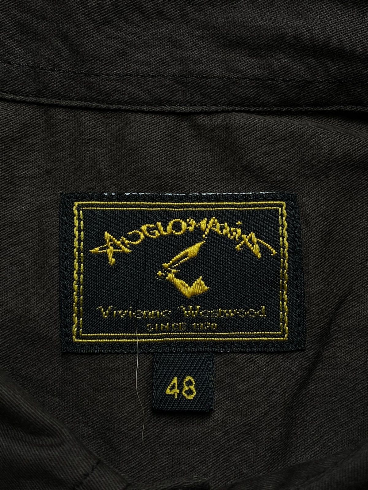 Vivienne Westwood 1990s Anglomania - World Ends Sword Button Shirt Size US L / EU 52-54 / 3 - 3 Thumbnail