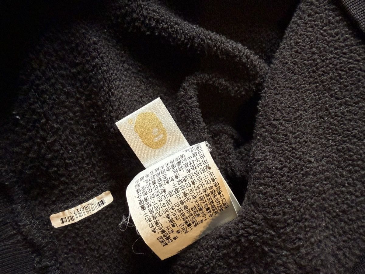 Bape A Bathing Ape BAPE Black Pullover Hoodie Ape Head Logo Size US L / EU 52-54 / 3 - 5 Thumbnail