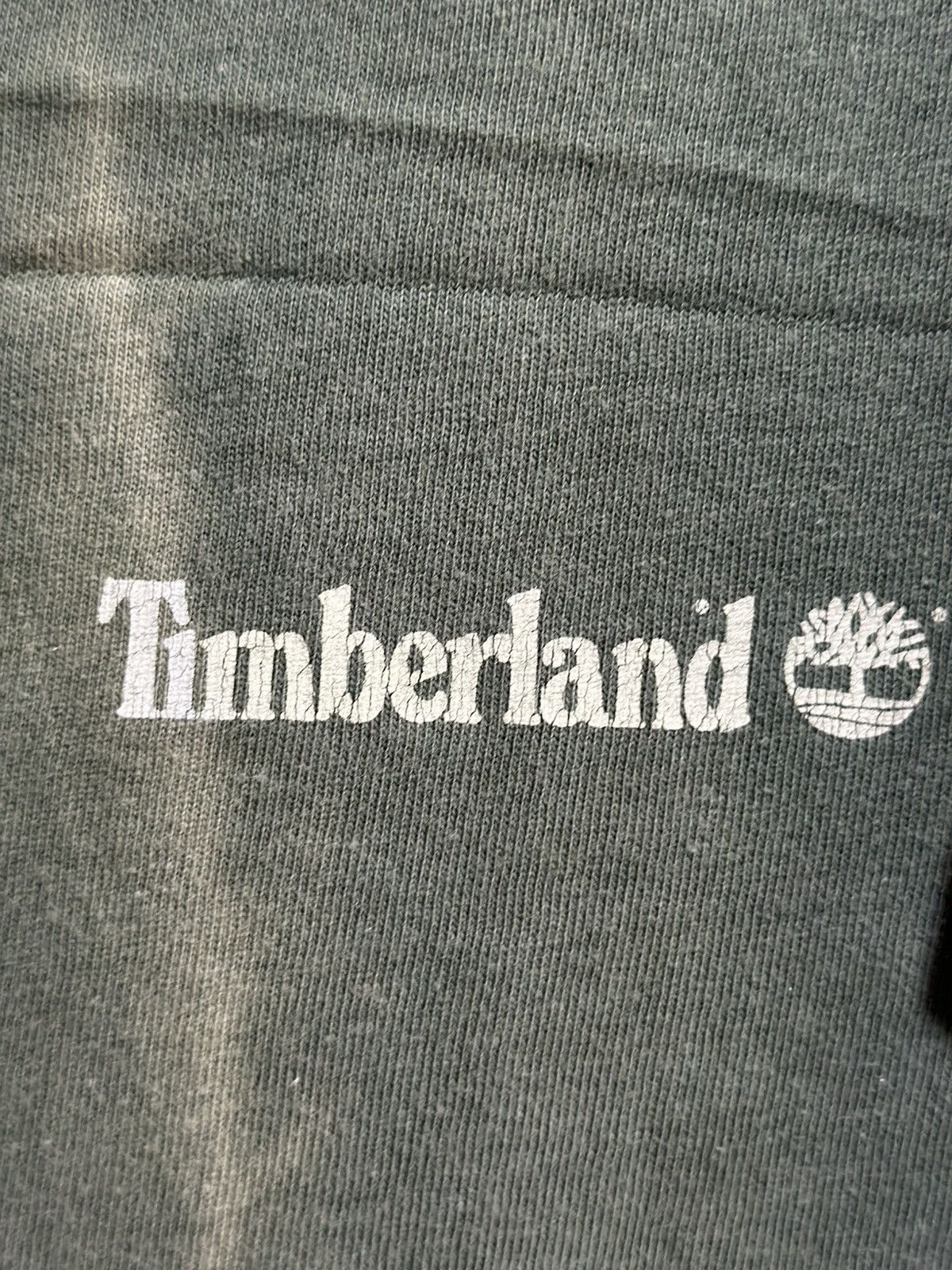 Timberland Thrashed Vintage Timberland Logo Sun Faded Tee Size US L / EU 52-54 / 3 - 3 Thumbnail