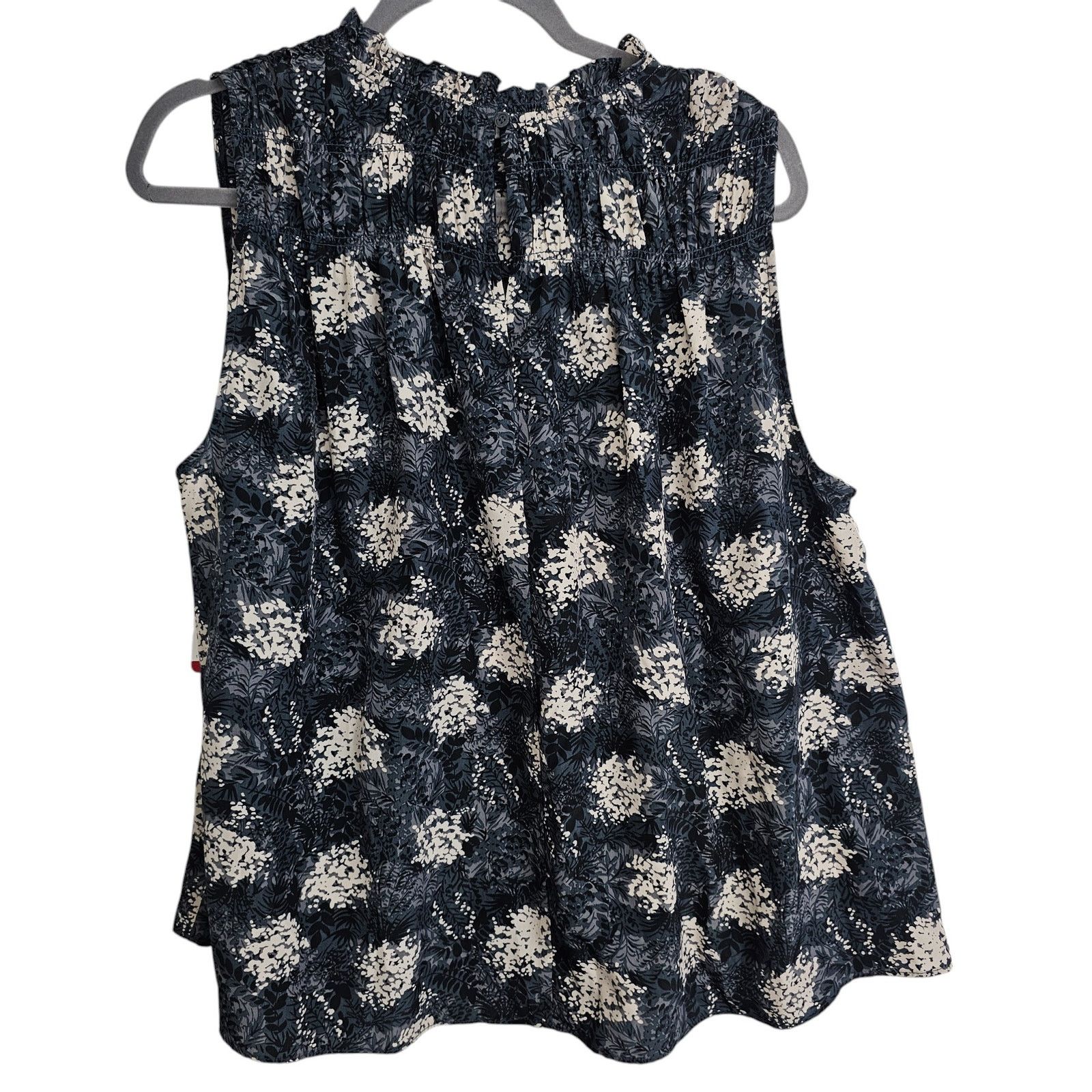 Joie Joie Womens Blouse Baltic Print Ruffle Romantic Feminine XL Size XL / US 12-14 / IT 48-50 - 10 Thumbnail