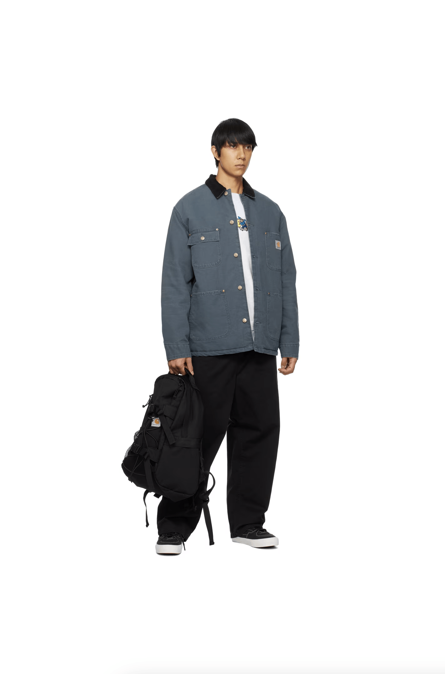 Carhartt CARHARTT WORK IN PROGRESS Black Kickflip Backpack Size ONE SIZE - 4 Thumbnail