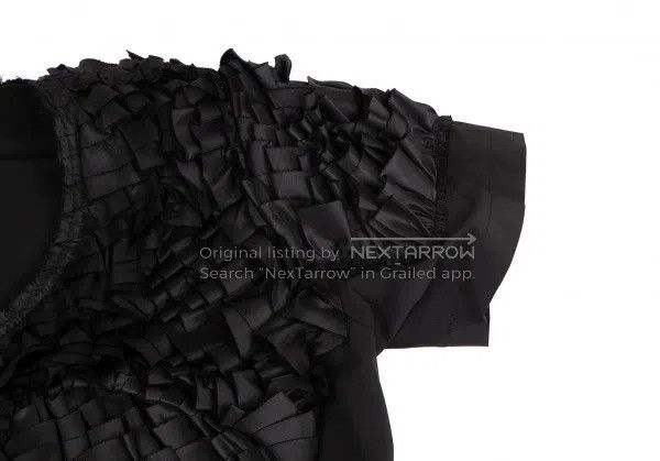 Comme des Garcons Comme des Garcons Black vintage design appliqué dress Size S / US 4 / IT 40 - 6 Thumbnail