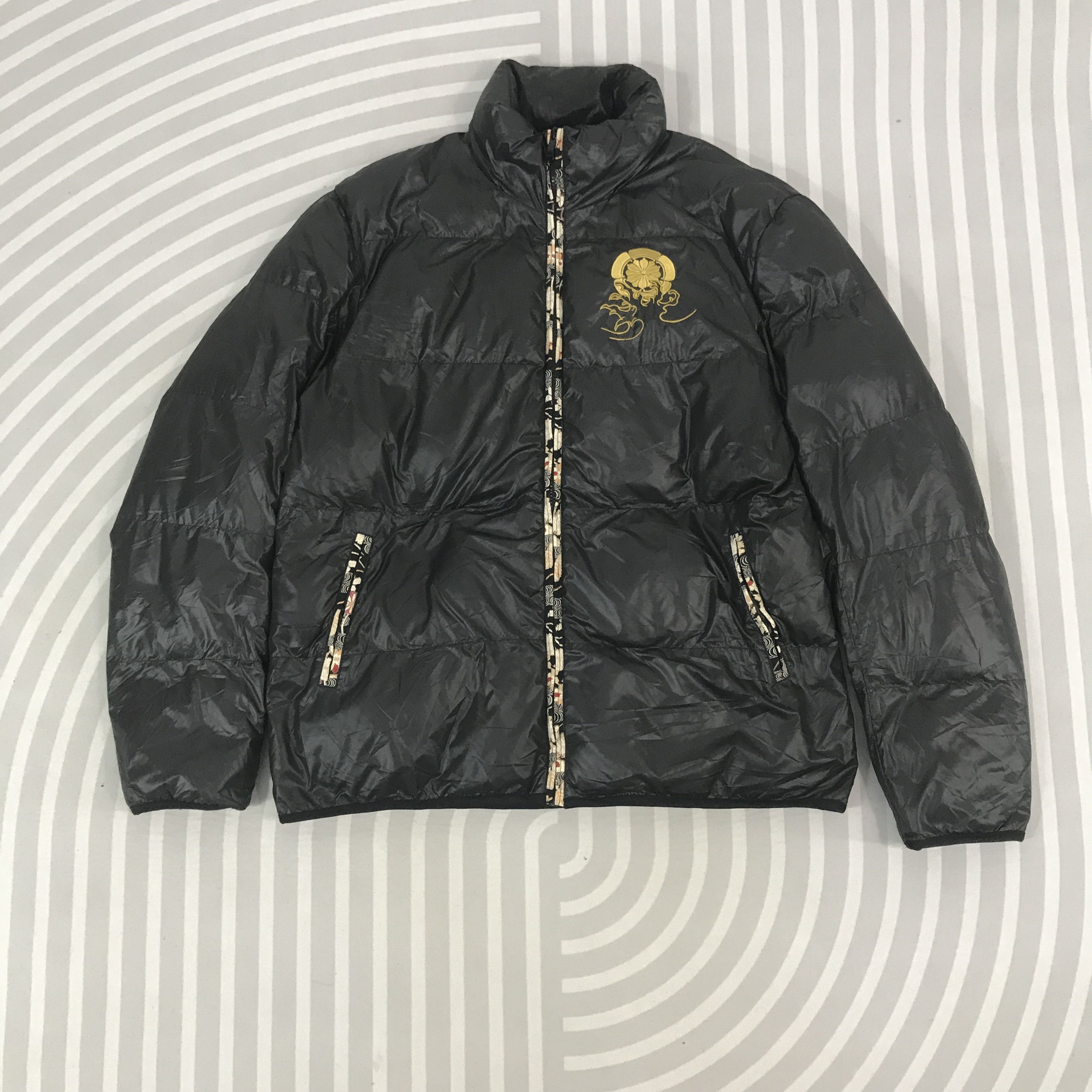Japanese Brand × Vintage Vintage Karakuri Tamashi x Crutch co. puffer Jacket Size US XL / EU 56 / 4 - 1 Thumbnail