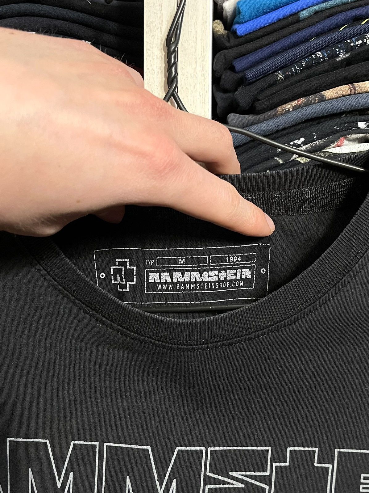 Band Tees Vintage Y2K Rammstein Metal Rock Band T-Shirt Nice Faded Size US M / EU 48-50 / 2 - 5 Thumbnail