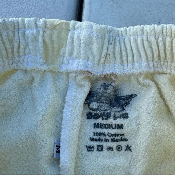Boys Lie BOY’S LIE WHITE CLASSIC SWEATPANTS SZ MEDIUM M Size 24" / US 00 / IT 34 - 5 Thumbnail