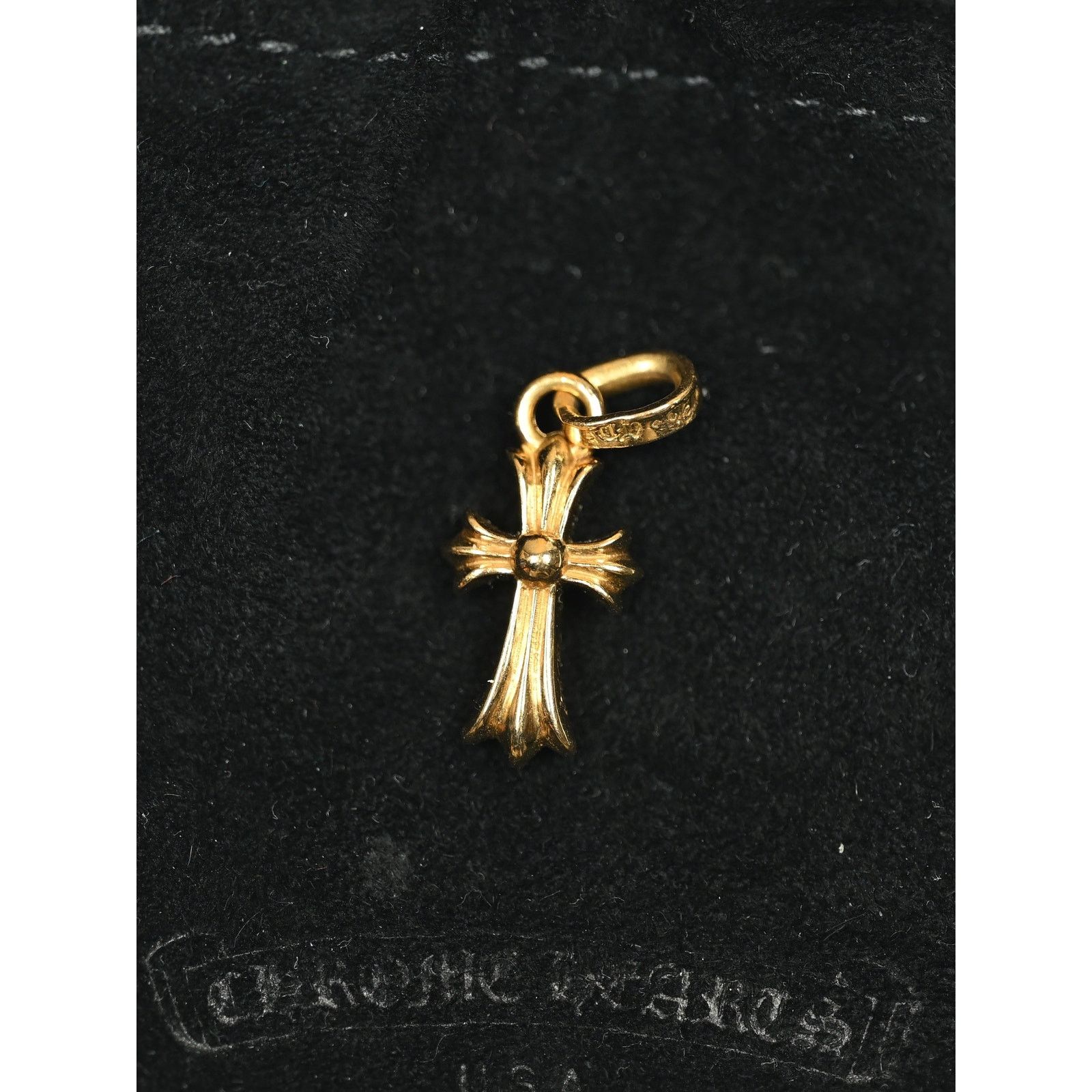 Chrome Hearts Chrome Hearts 22k Gold Baby Fat Pendant Size ONE SIZE - 7 Thumbnail