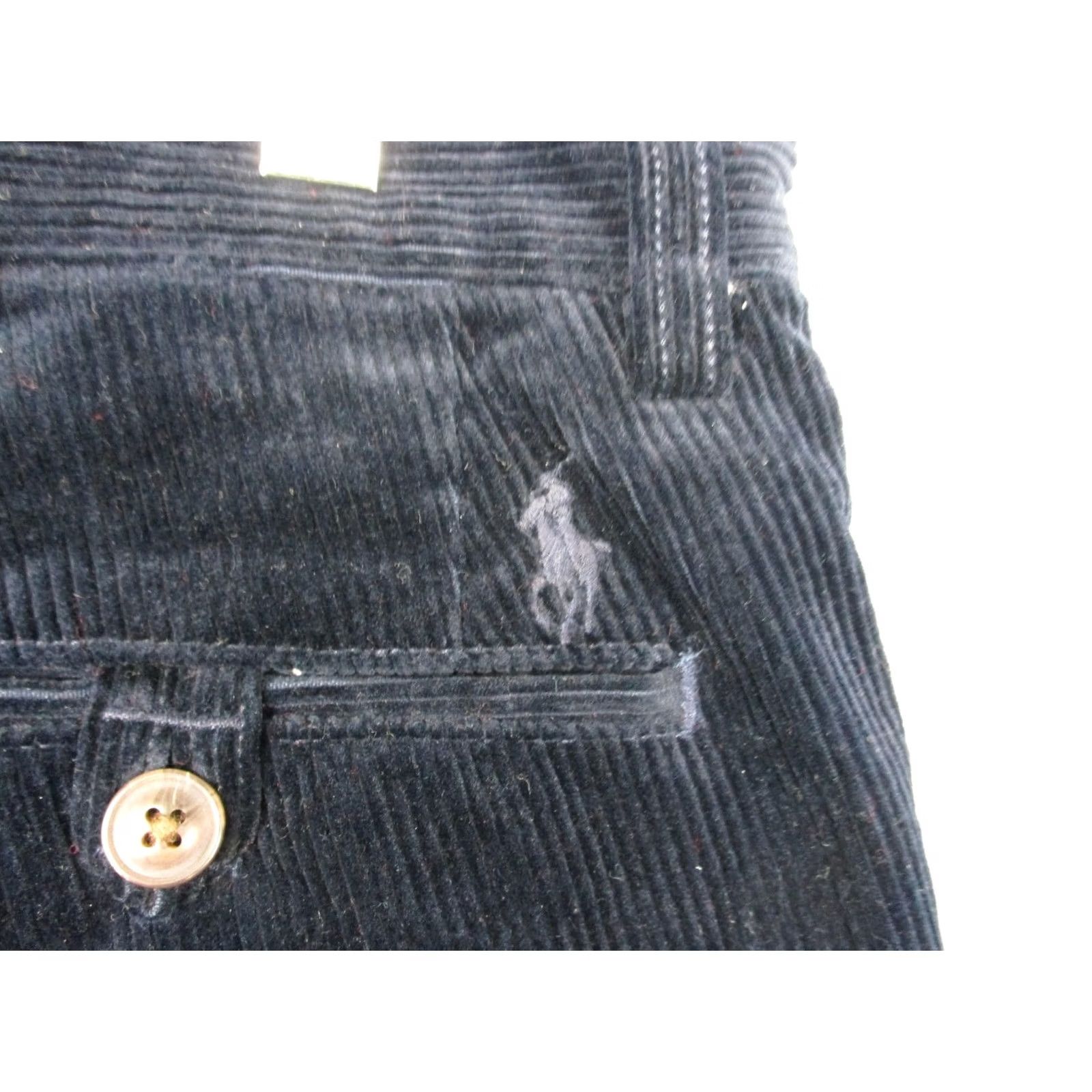 Polo Ralph Lauren Polo Ralph Lauren Corduroy Pants Mens 32x30 Blue Stretch Chino CasualS mens Regular Straight Flat Front Zip Fly Belt Loops Pockets Logo 90s Style Size US XS / EU 42 / 0 - 6 Thumbnail