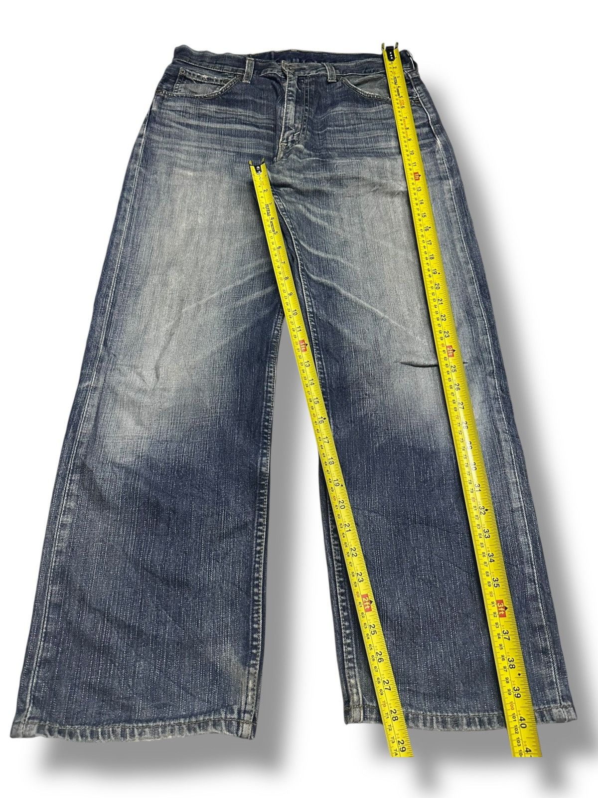 Japanese Brand Levi's 503 90's Jeans Baggy Loose Style With Faded Wash Size US 33 - 12 Thumbnail